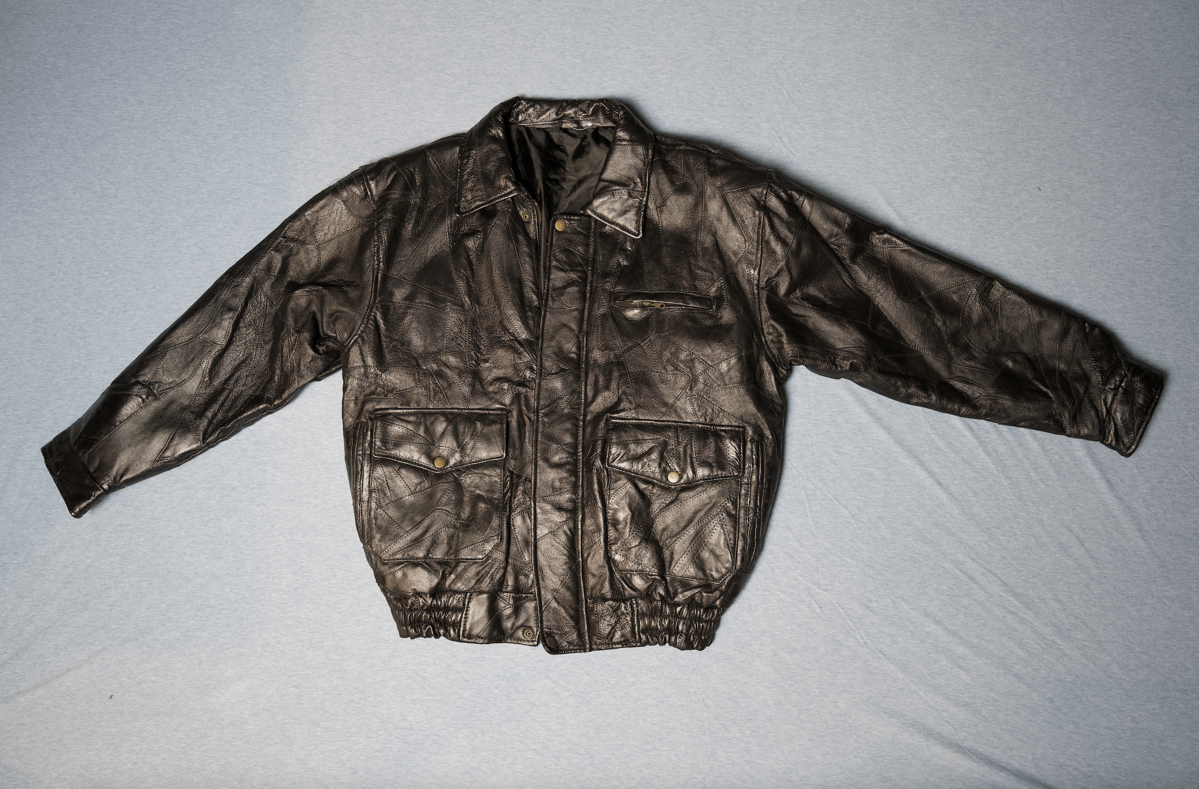 Genuine Leather Vintage Distressed Leather Bomber Jacket Size US M / EU 48-50 / 2 - 1 Thumbnail