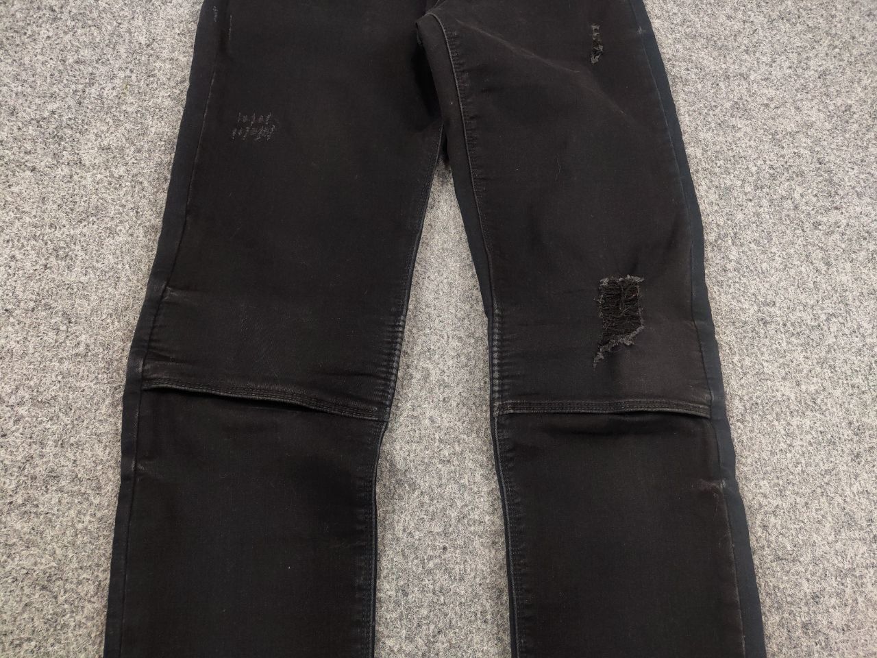 Rta Road To Awe RTA design Black Distressed denim Slim Fit Jeans Size 29" - 9 Thumbnail