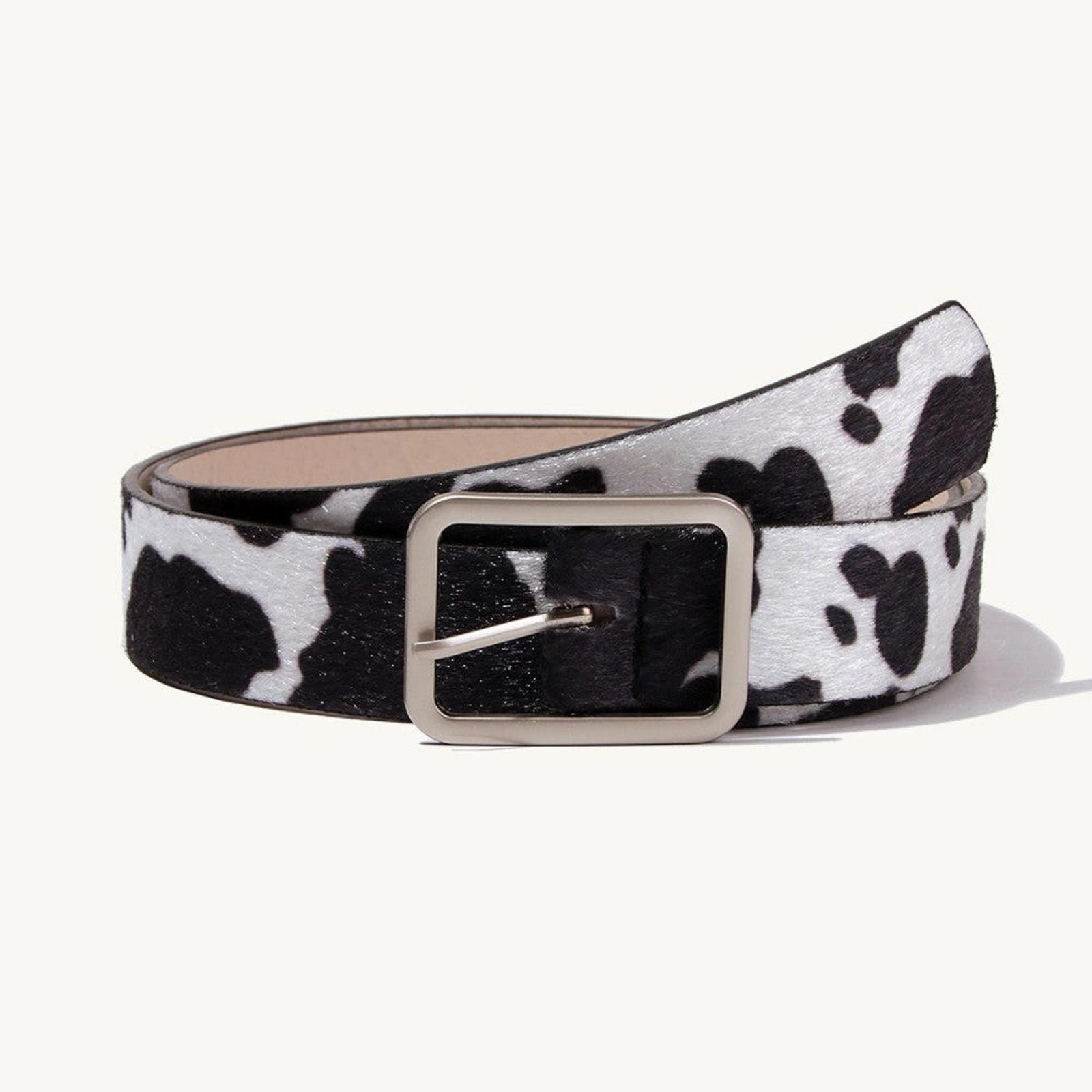 Japanese Brand y2k Cow Print Belt Size ONE SIZE - 3 Thumbnail