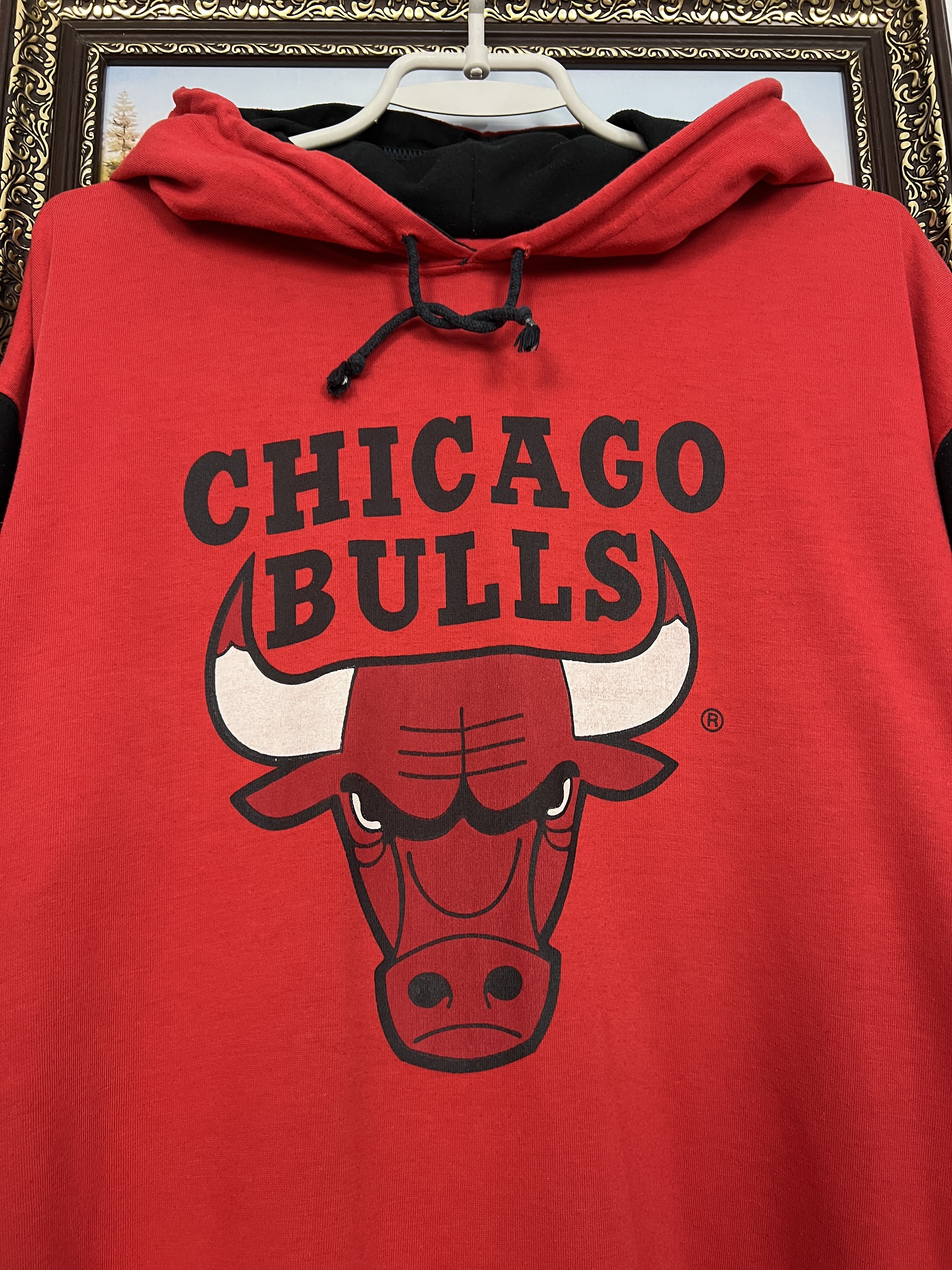 Starter Vintage Chicago Bulls Warm Up Shooting Hooded Jersey Shirt Size US L / EU 52-54 / 3 - 3 Thumbnail