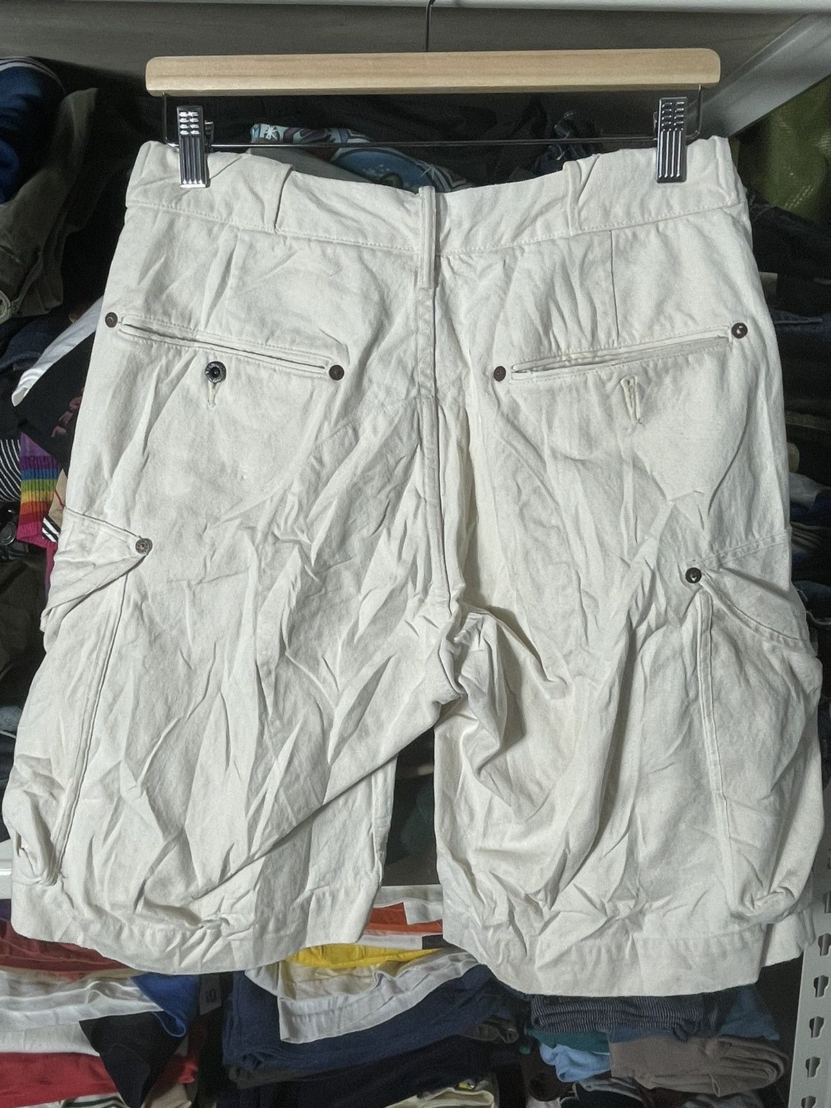 RRL Ralph Lauren Vintage Double RL Military Shorts Pants Size US 31 - 3 Thumbnail