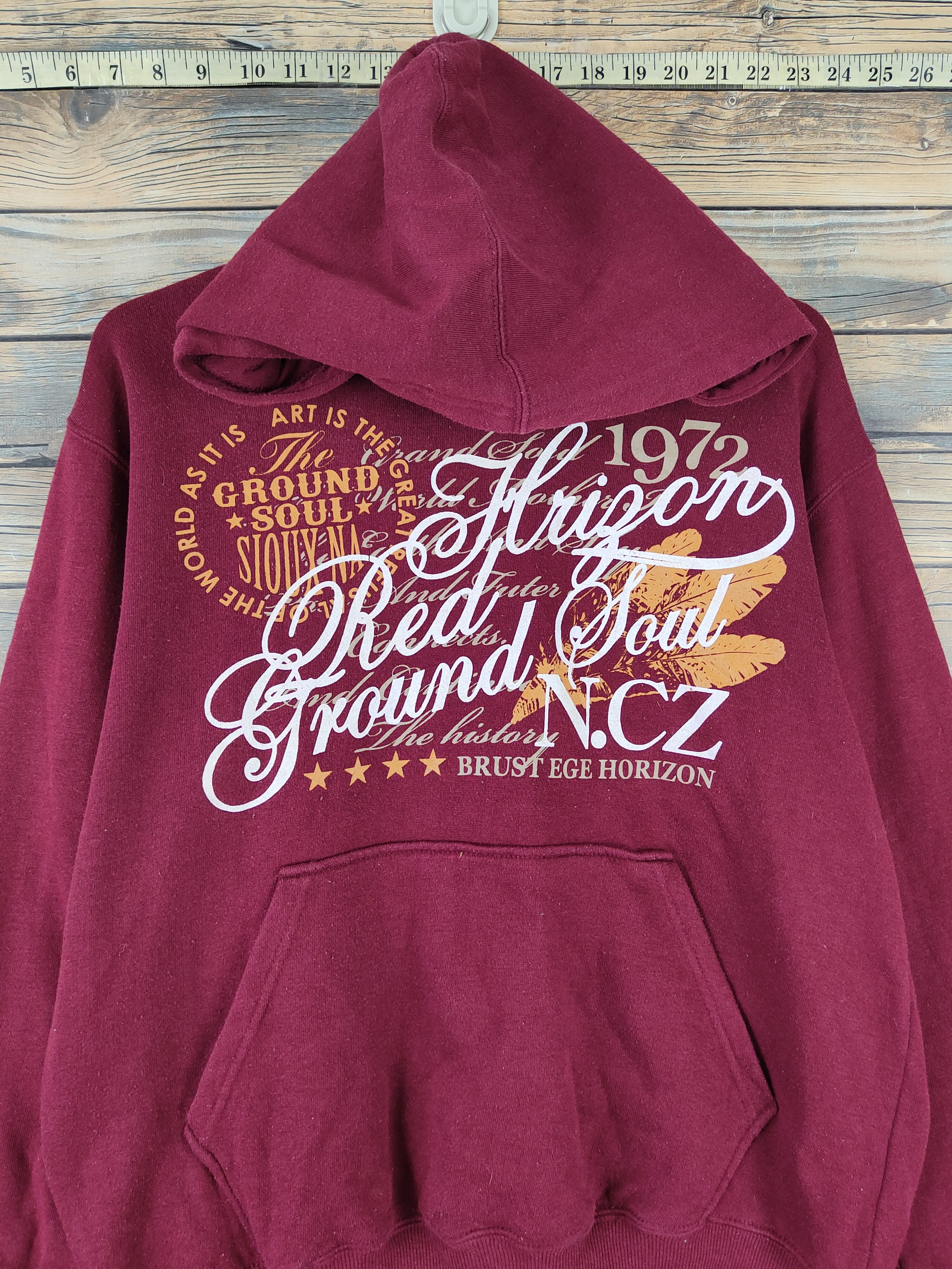 Beaumere DL Beaumere Maroon Hoodie Sweatshirts #543 Size US M / EU 48-50 / 2 - 3 Thumbnail