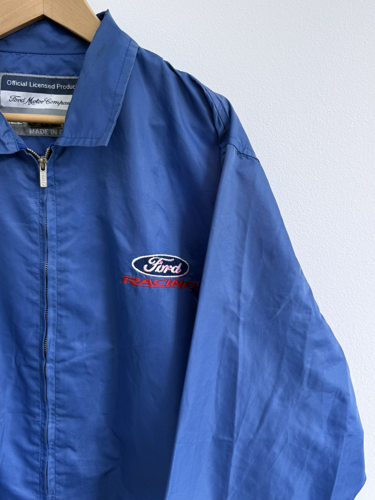 Ford Vintage 90s Ford Racing Jacket Nascar Formula 1 Size US L / EU 52-54 / 3 - 3 Thumbnail
