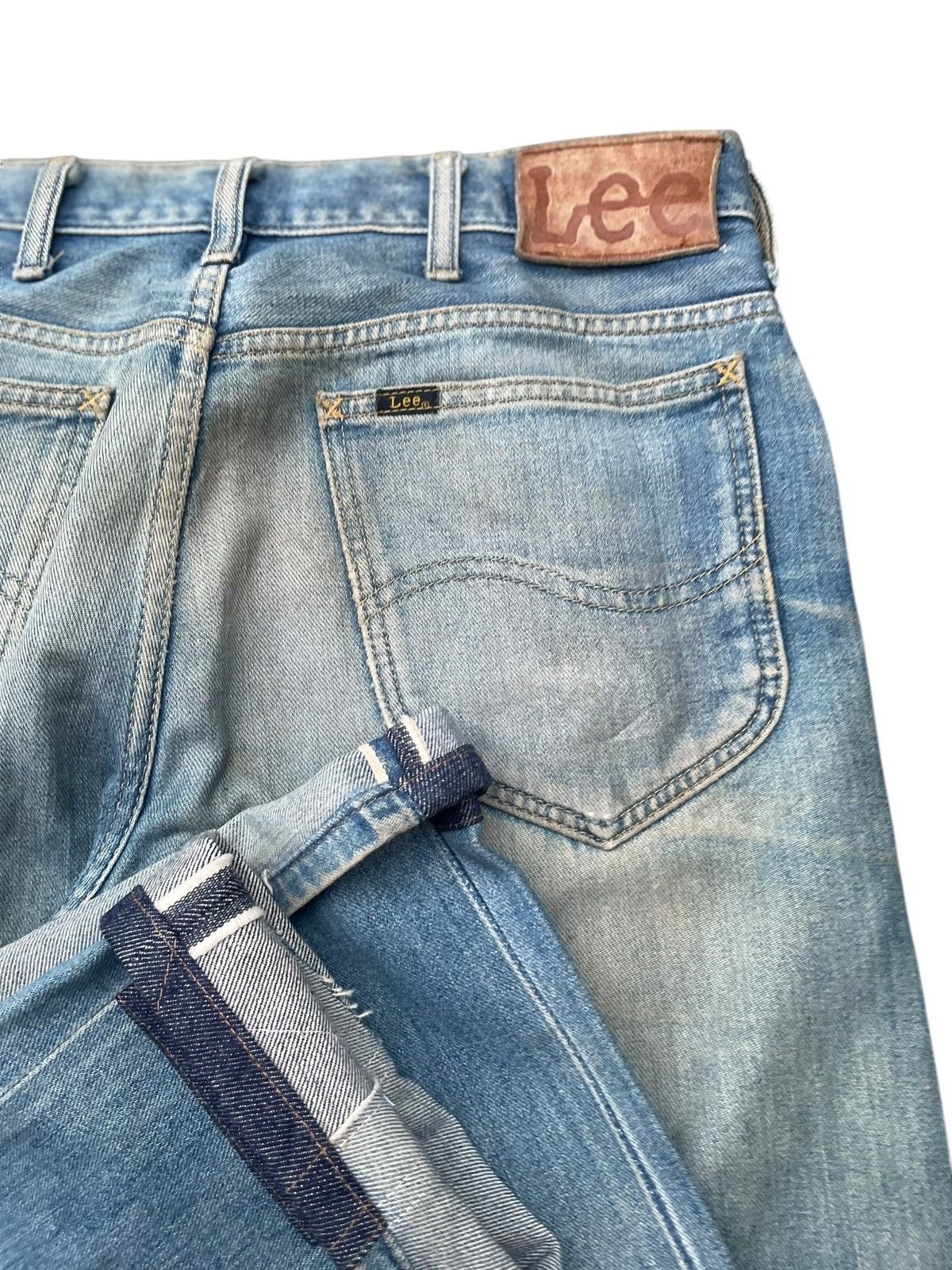 Lee Vintage Lee Riders 101 Selvedge Denim Size US 33 - 12 Thumbnail