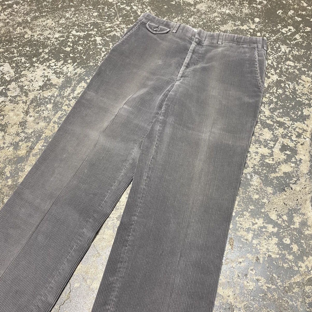 Lands' End Vintage Lands End Thick Corduroy Grey Baggy Y2k Pants Size US 34 / EU 50 - 11 Thumbnail
