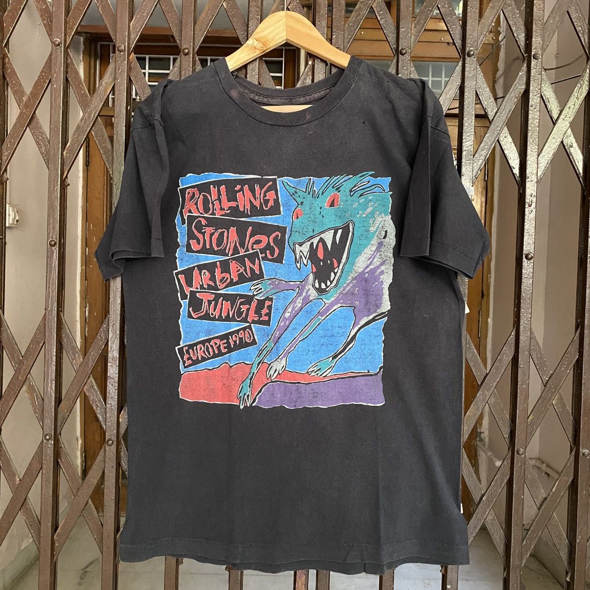 Vintage Rolling Stones 1990 Urban Jungle Europe Tour T shirt
