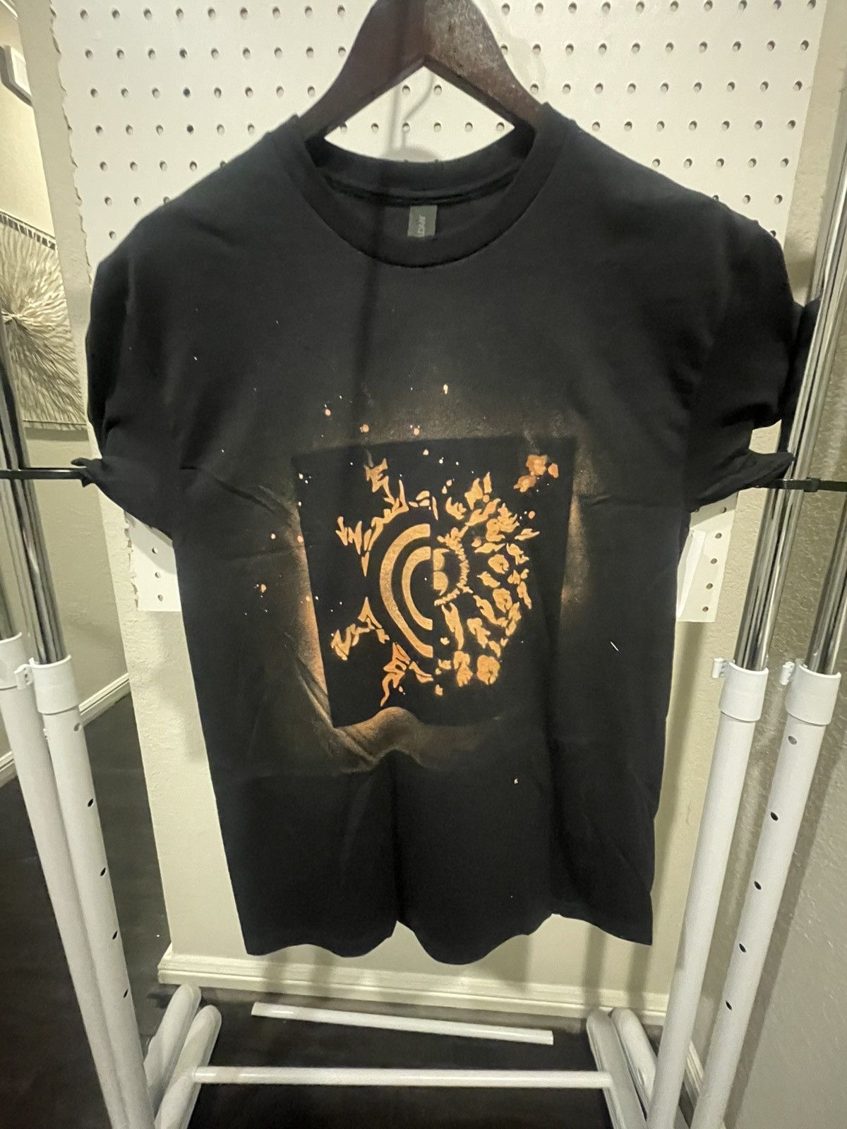 Gildan (XS-2XL) Naruto and Sasuke Cursed Mark Seal Bleached Shirt Size US M / EU 48-50 / 2 - 1 Thumbnail