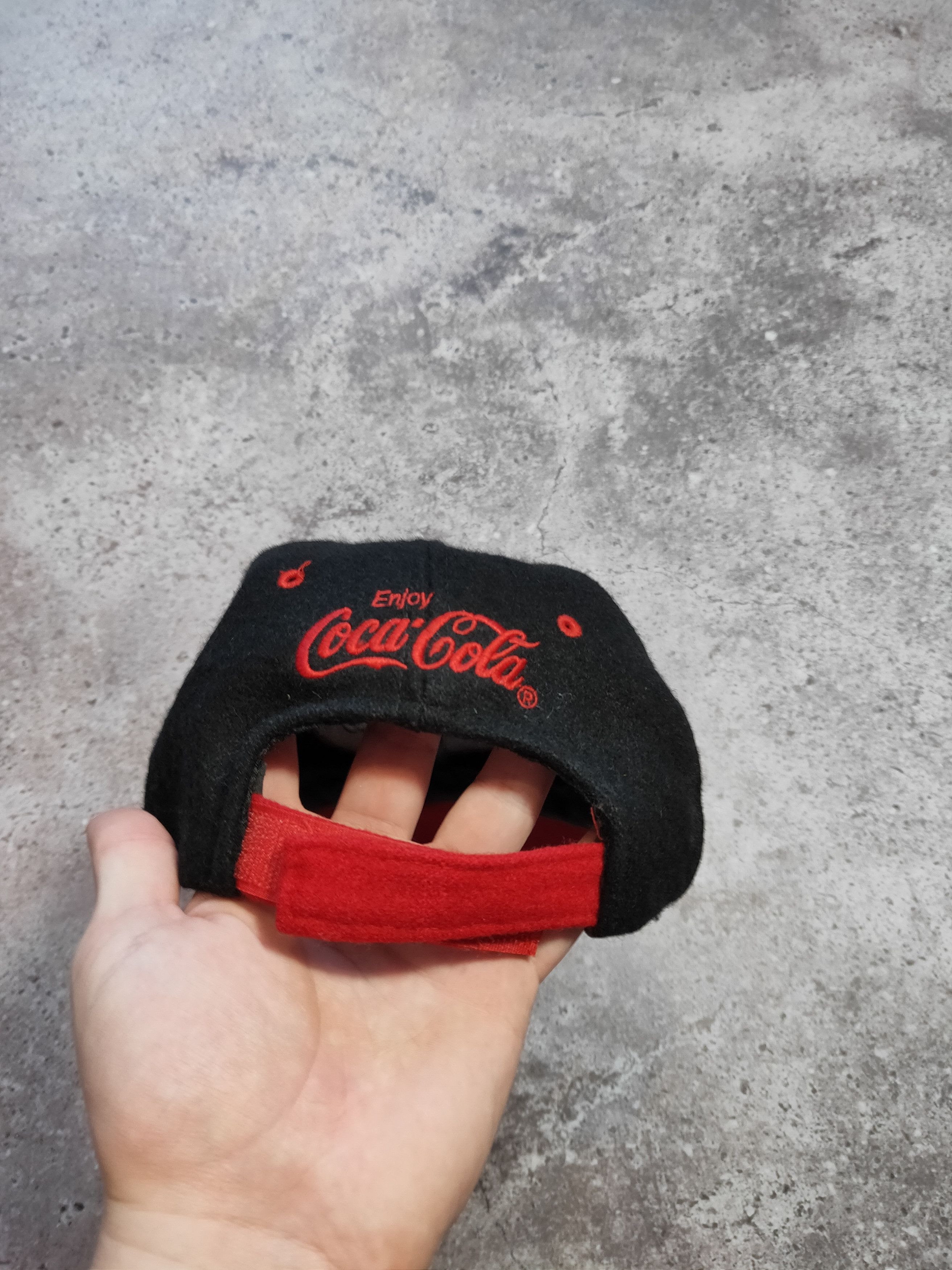 Coca Cola × Vintage Vintage 90s Coca Cola Coke Wool hat rare Size ONE SIZE - 5 Thumbnail