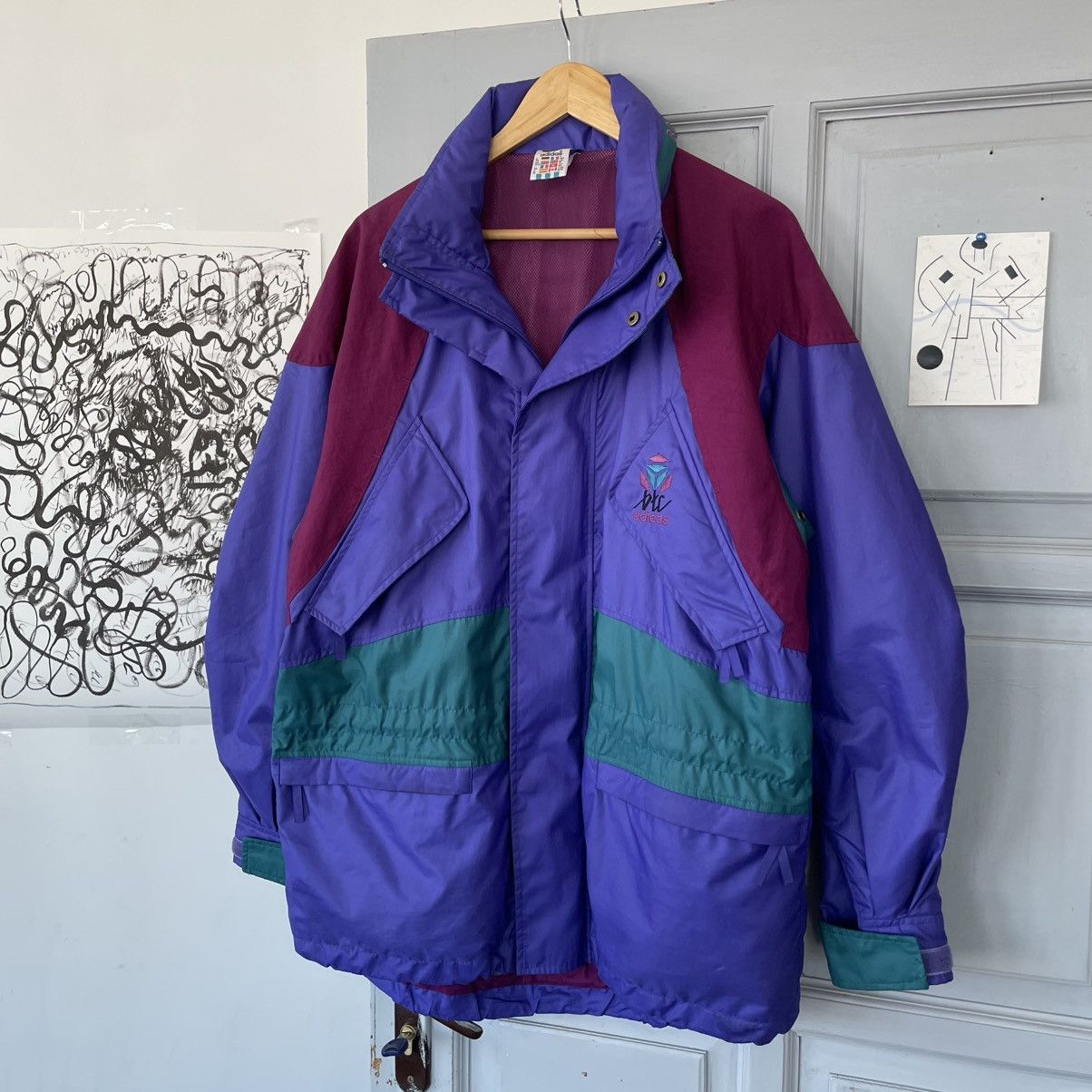 Adidas × Vintage Vintage Adidas BTC Retro Jacket Style Y2K Streetwear Size US M / EU 48-50 / 2 - 2 Thumbnail