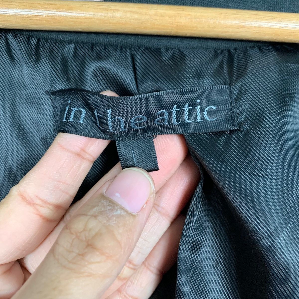 In The Attic IN THE ATTIC Double Layer Hoodies Duffle Coat #2348-C105 Size US L / EU 52-54 / 3 - 16 Thumbnail