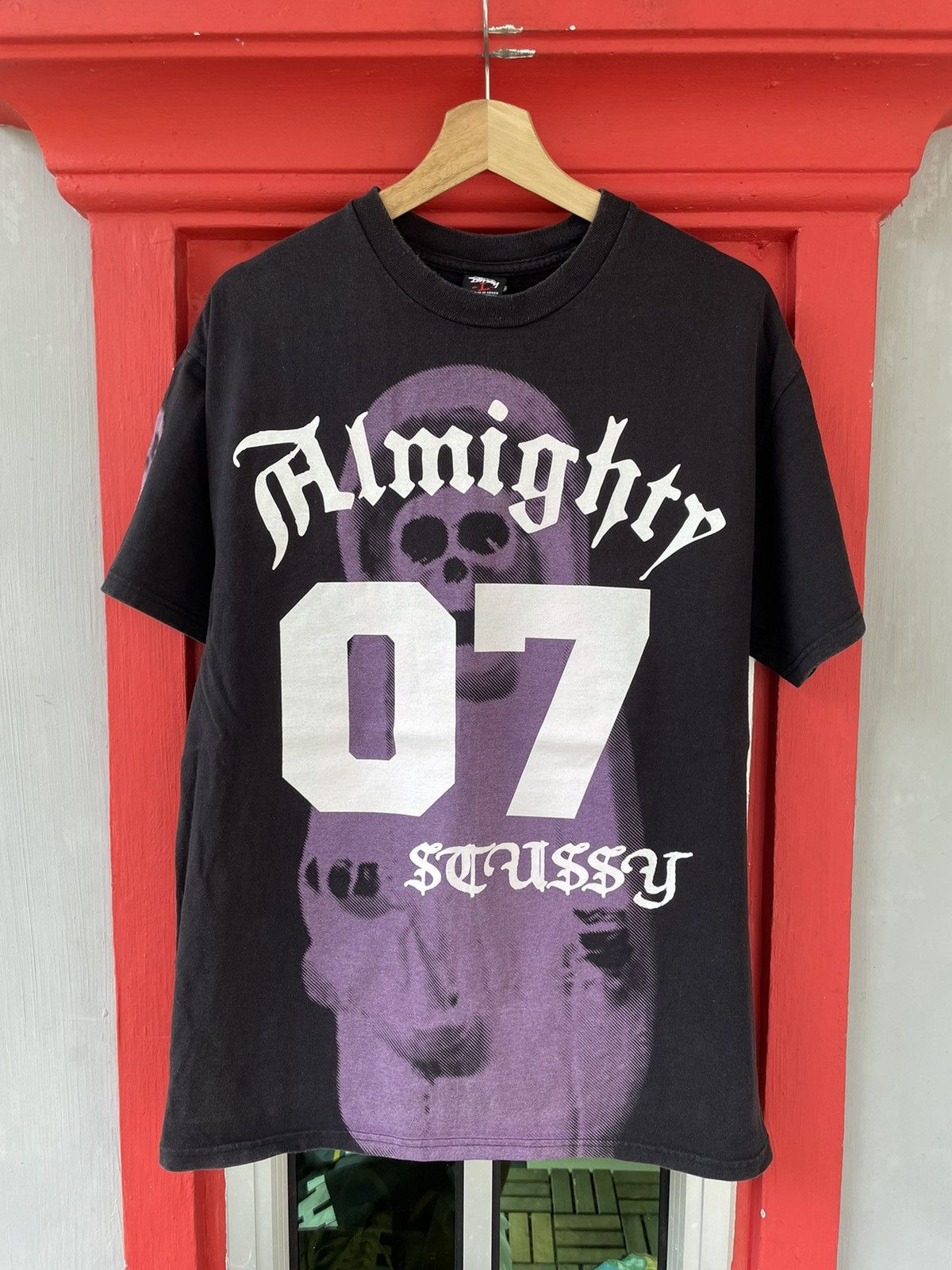 Stussy × Vintage OG Stussy Almighty 07 t-shirt M | Grailed