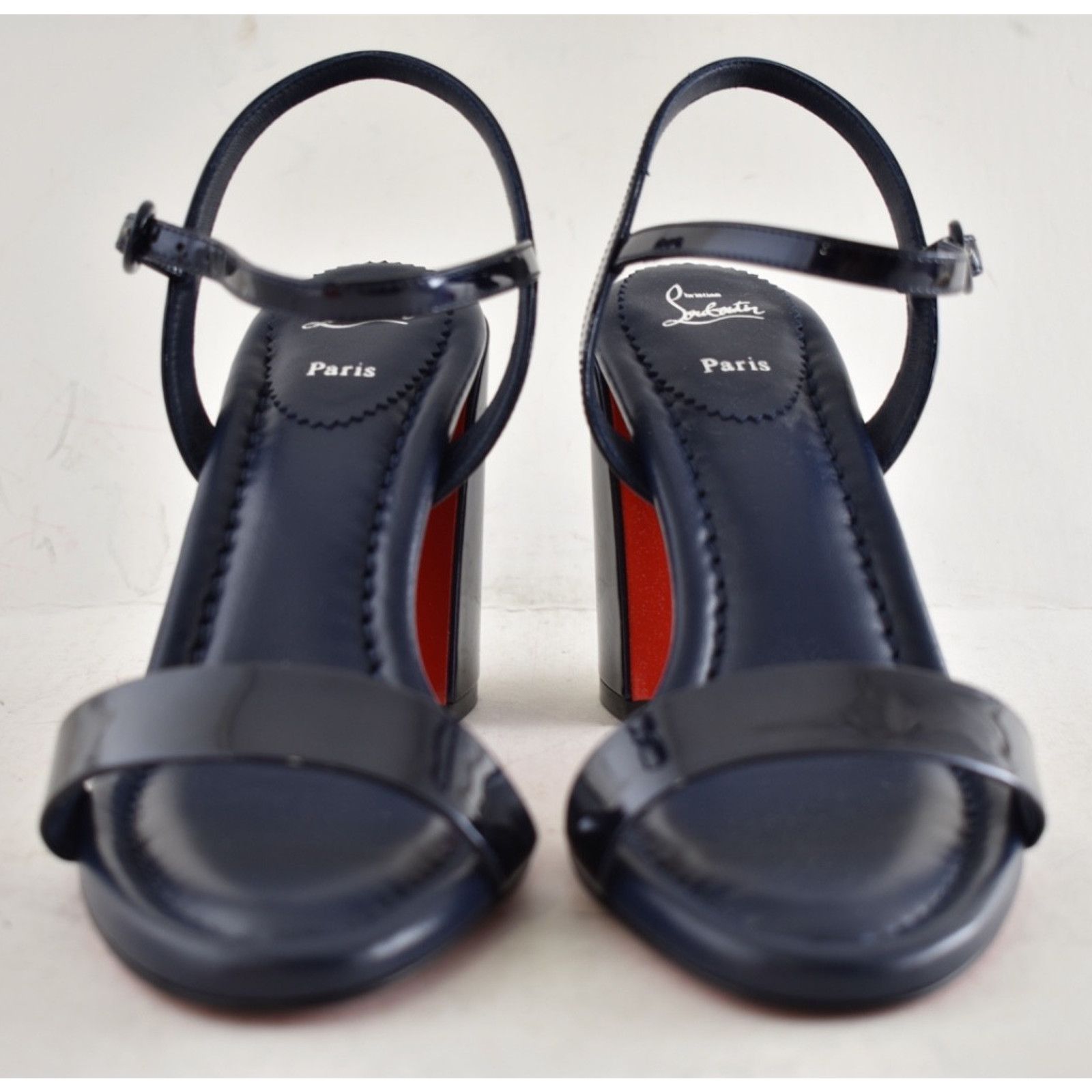Christian Louboutin Christian Louboutin Miss Jane Sandal 85 Zaffiro Blue 40 Size US 9 / IT 39 - 9 Thumbnail