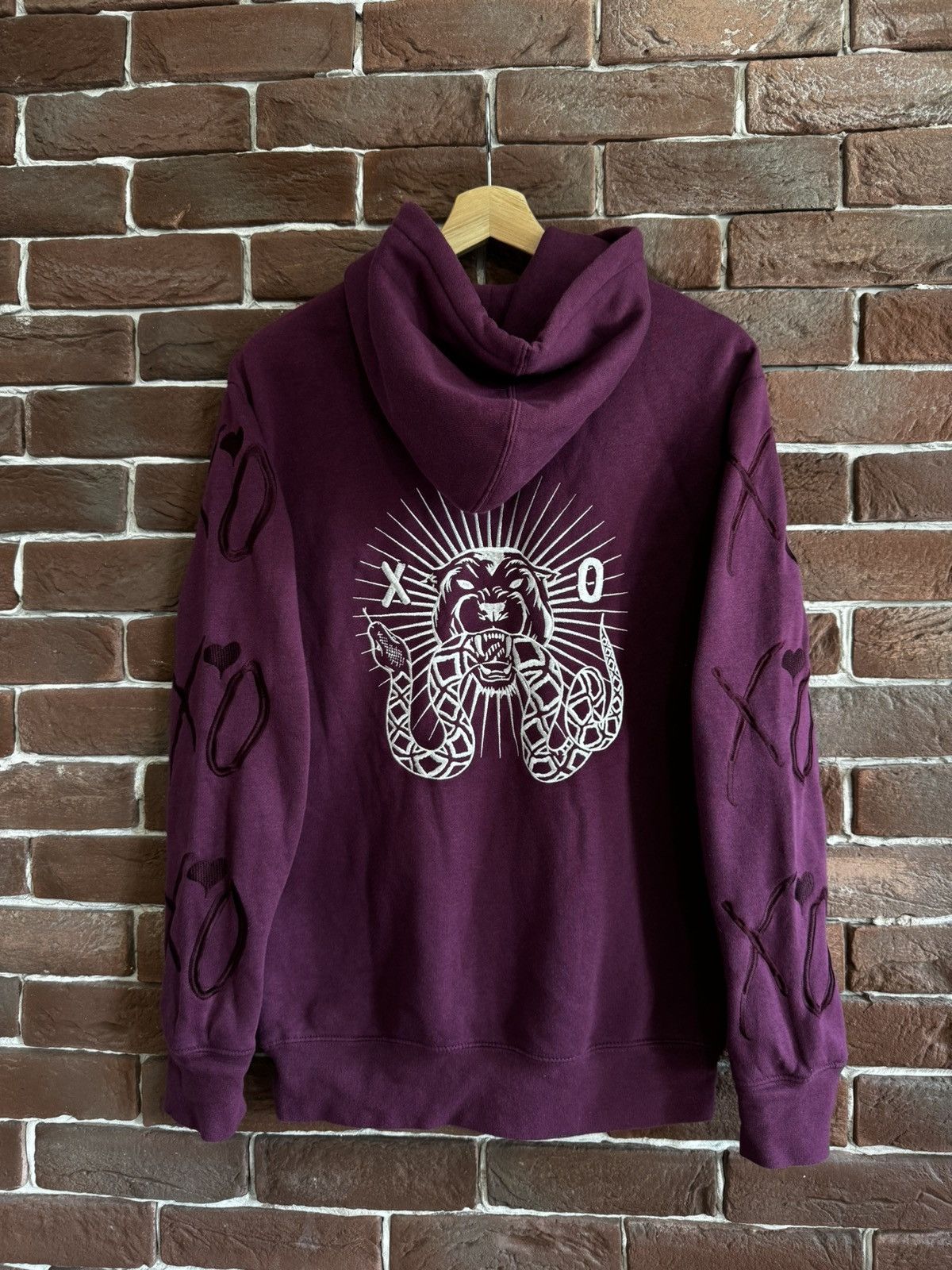 H&M - The Weeknd starboy purple newest hoodie XO