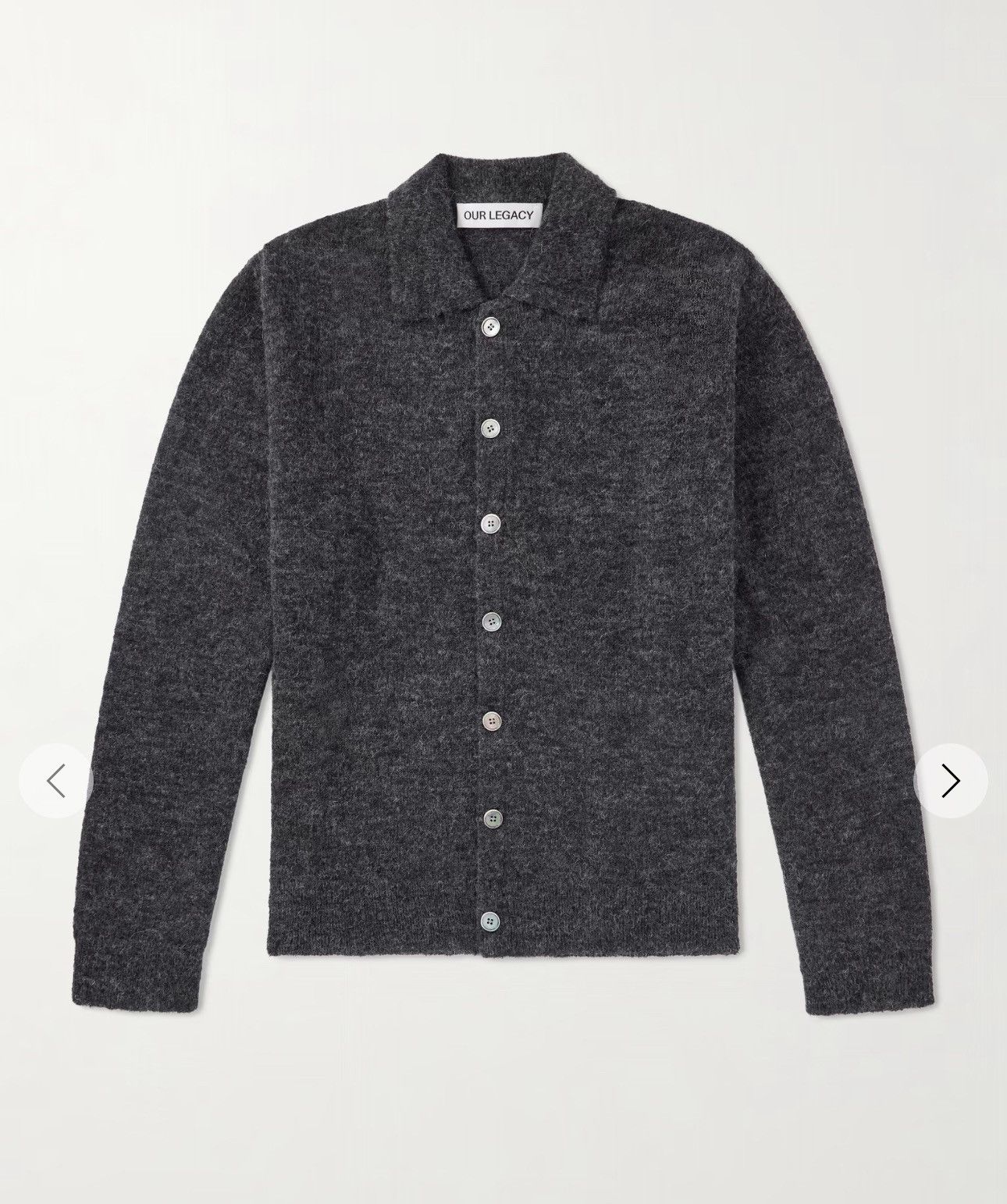 Our Legacy RARE GRAIL Our Legacy evening melange blend cardigan Size US M / EU 48-50 / 2 - 3 Thumbnail