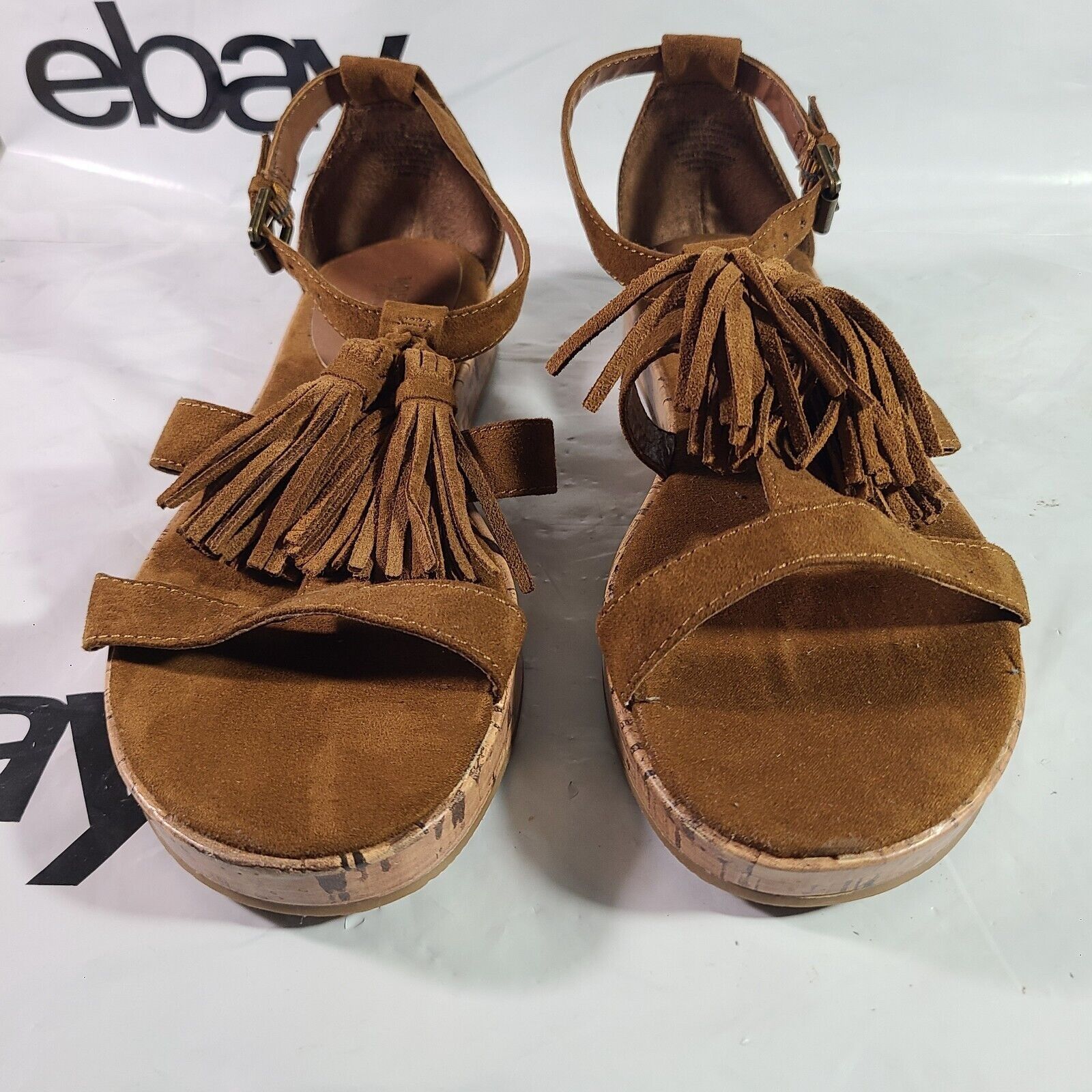 Mossimo Target Mossimo Indian Moccasin Sandals Women s Sz 8 Brown Ta Grailed