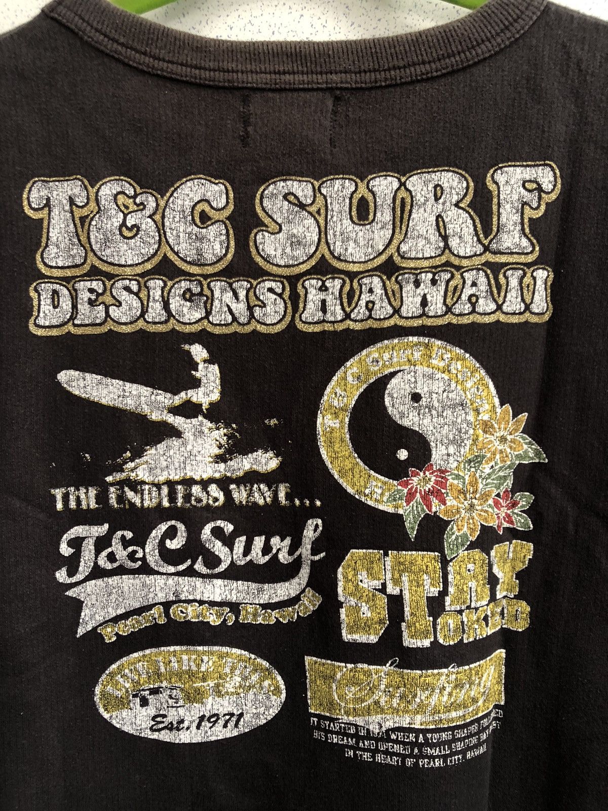 Japanese Brand T&C Surf Design Hawaii Sweatshirt Size US L / EU 52-54 / 3 - 7 Thumbnail