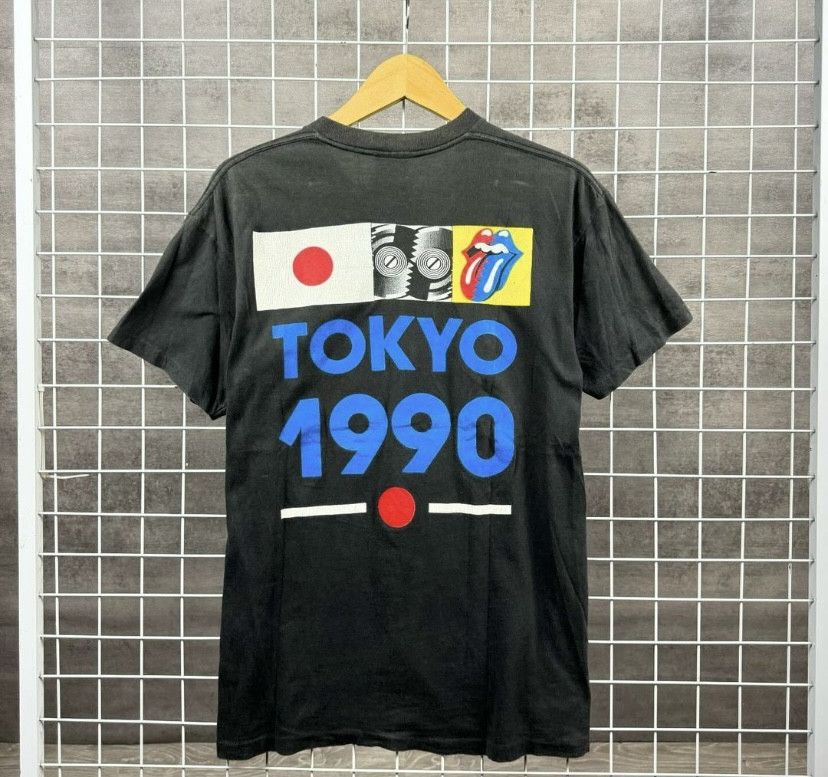 VINTAGE ROLLING STONES TOKYO JAPAN TOUR 1990 TEES