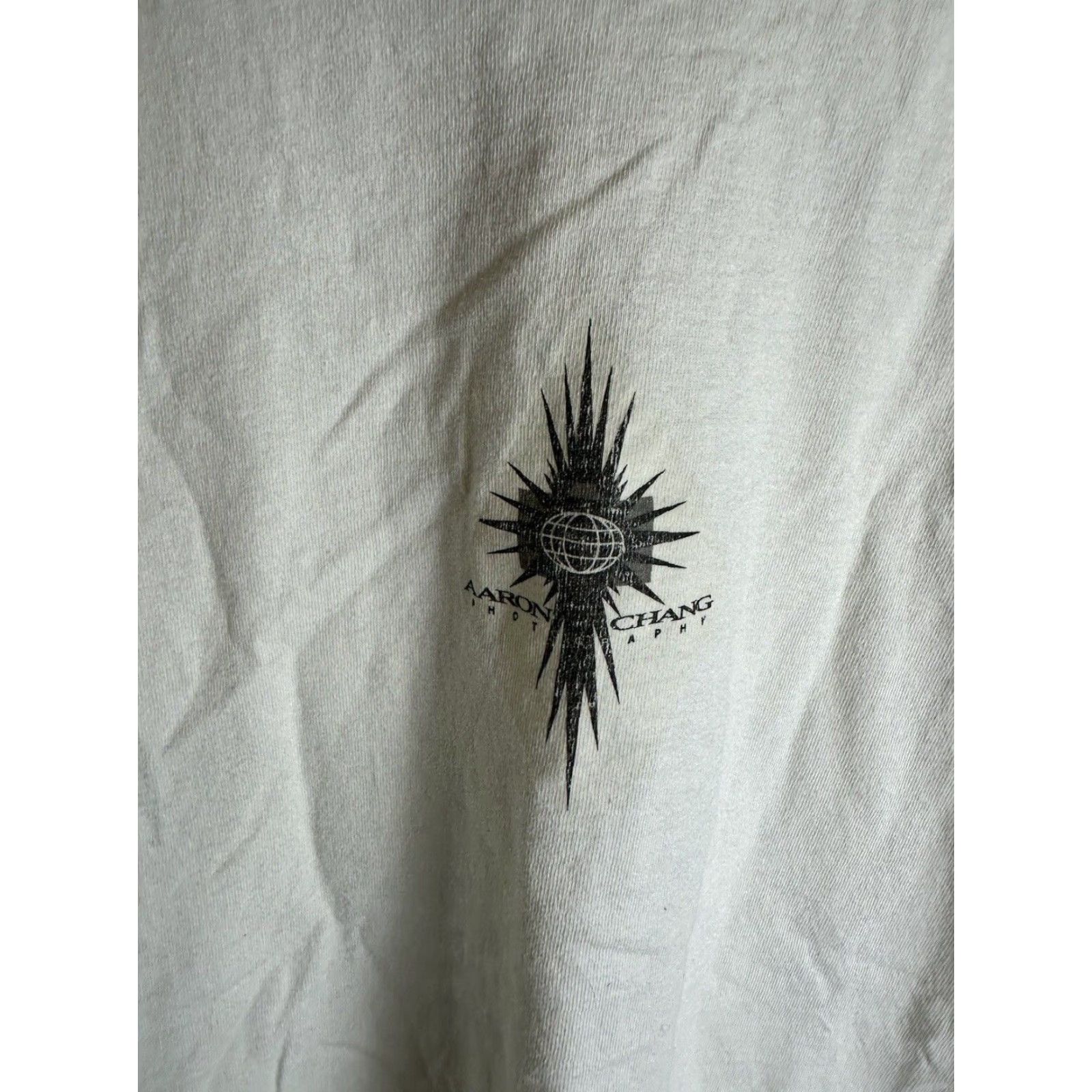 Vintage Aaron Chang Photography Men’s Model T Shirt Size Large
