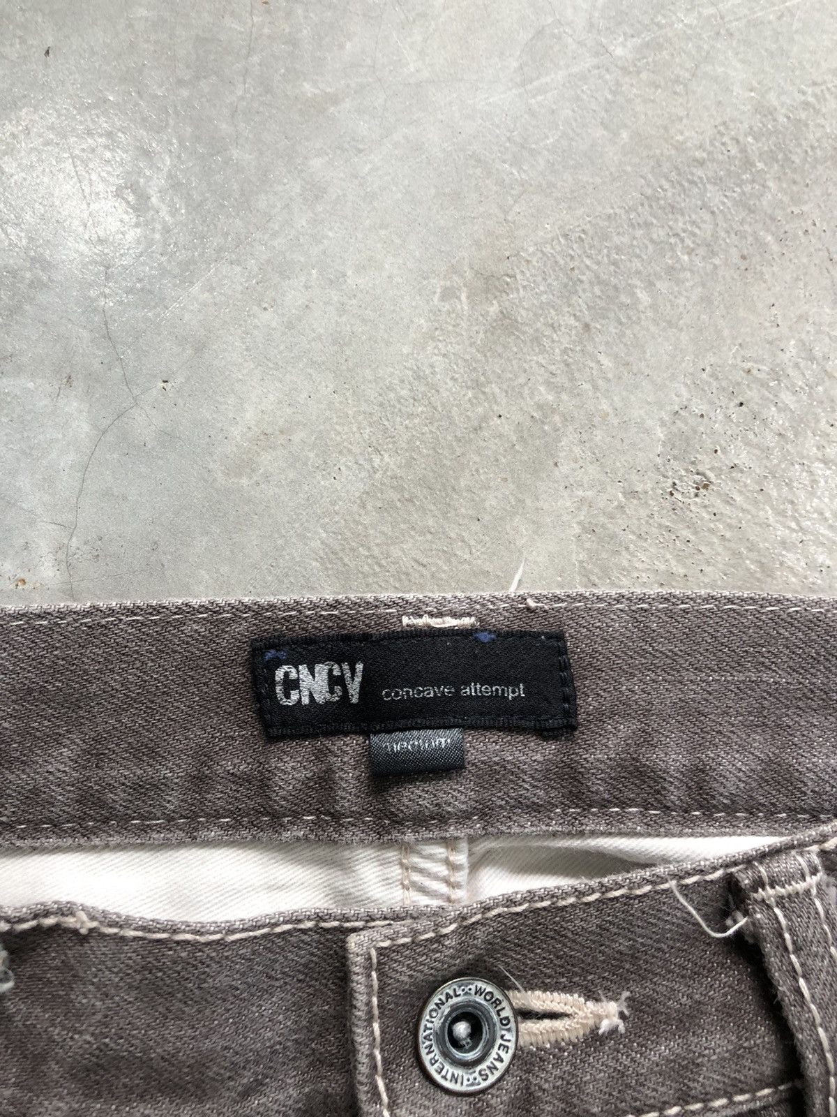 Hysteric Glamour × Japanese Brand × Seditionaries Concave Attempt Navajo Jeans Size US 33 - 8 Thumbnail