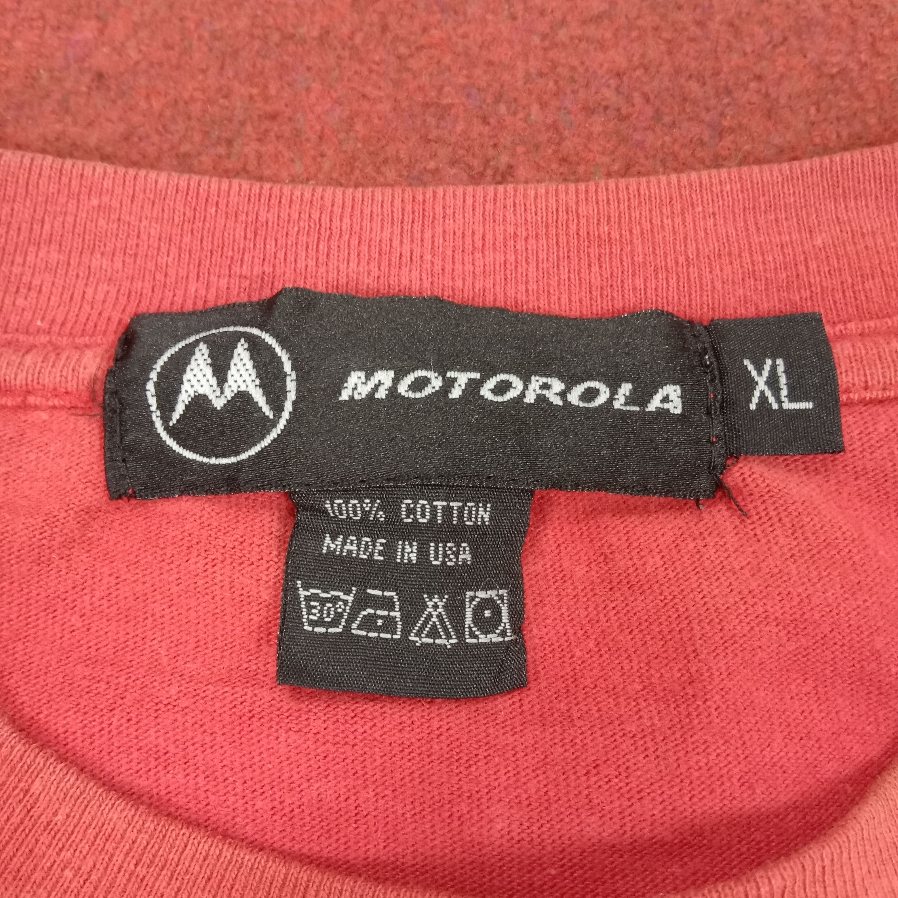 Motorola × Vintage Motorola Tshirt Streetwear Style Size US XL / EU 56 / 4 - 7 Thumbnail