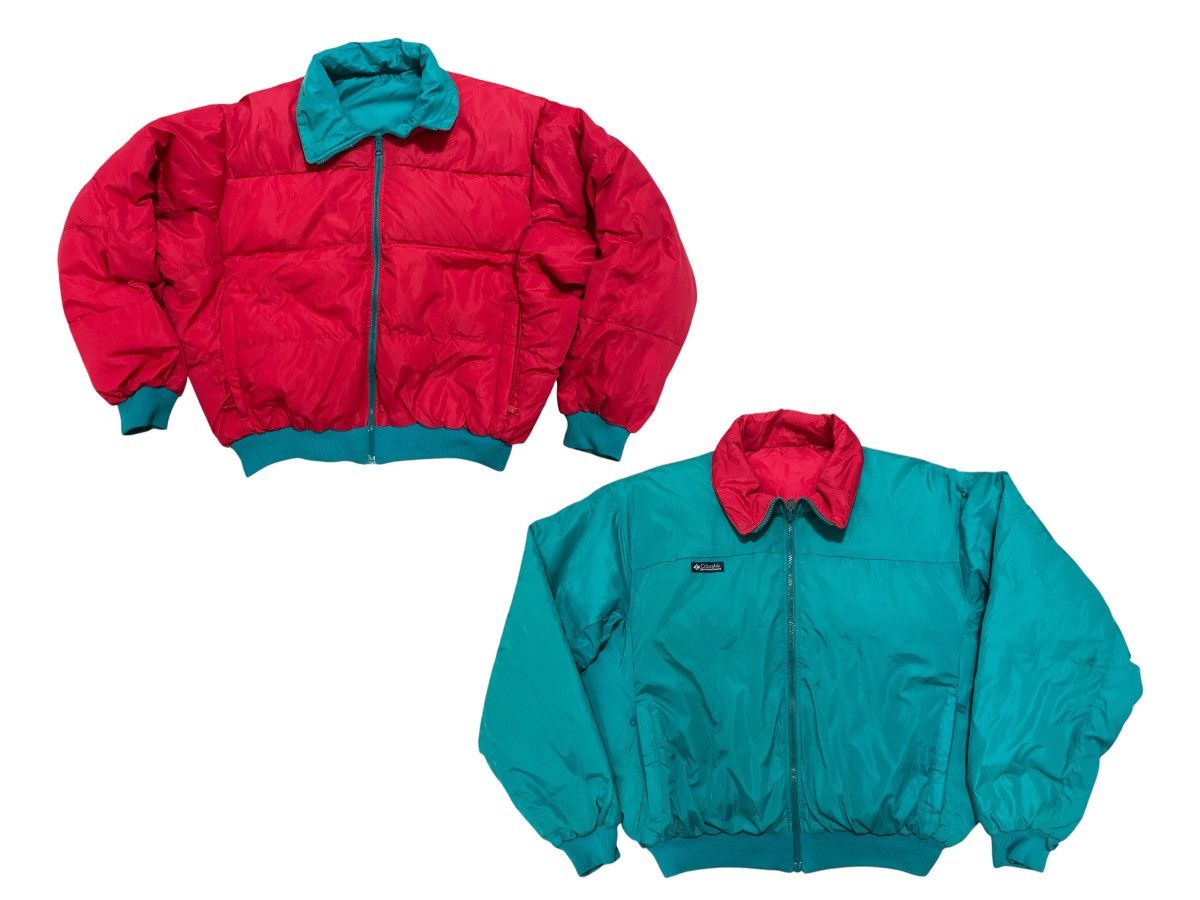 Columbia Columbia Reversible Bomber Jacket Radial Sleeve Size US L / EU 52-54 / 3 - 3 Thumbnail