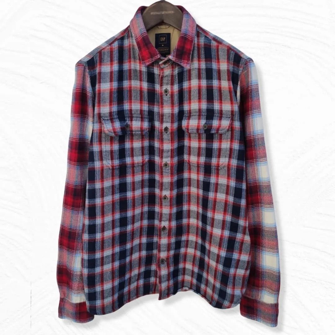 Gap GAP x PENDLETON Custom flannel shirt-Fashionella Size US M / EU 48-50 / 2 - 2 Thumbnail