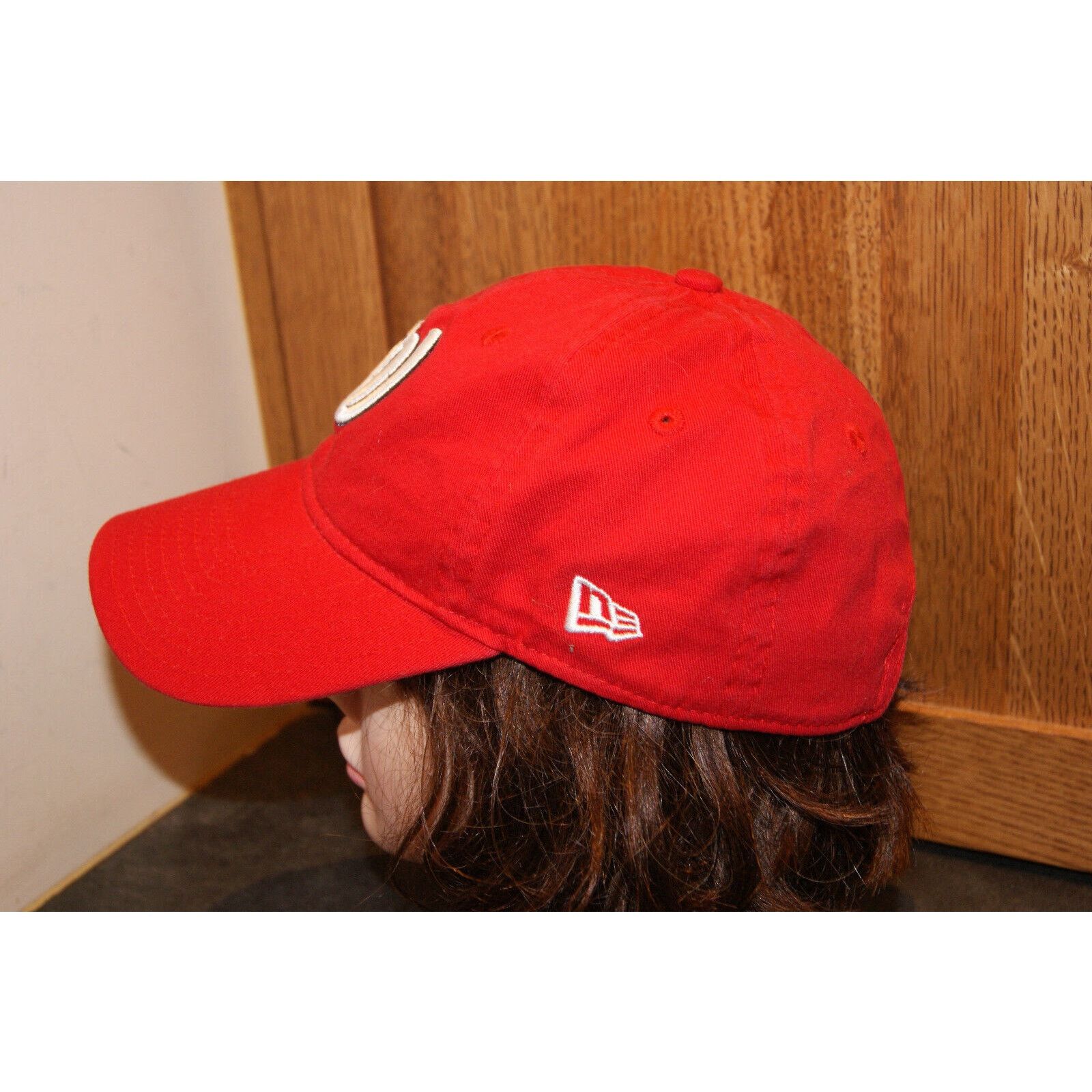 New Era Washington Nationals Womens OSFA Strapback Hat Cap New Era Size ONE SIZE - 3 Thumbnail