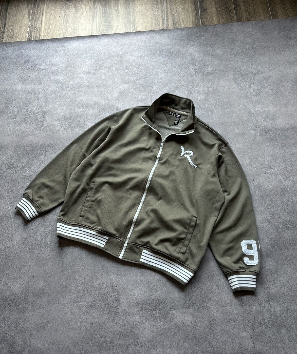 Rocawear × Vintage Vintage Rocawear big logo zip-sweatshirt mens y2k rock merch Size US XXL / EU 58 / 5 - 2 Thumbnail