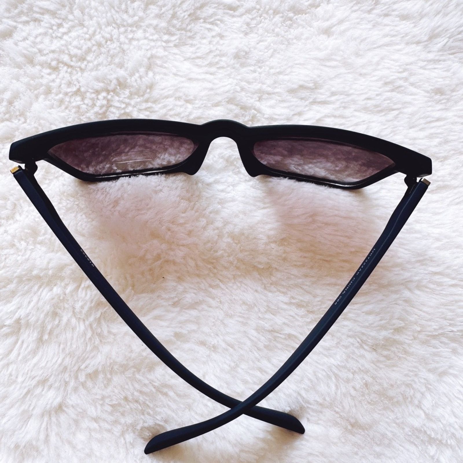 Other Otto Deep Midnight Blue Angular Frame Sunglasses Size ONE SIZE - 9 Thumbnail