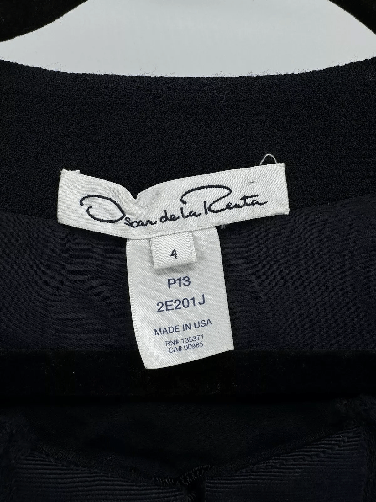 Oscar De La Renta Oscar de la Renta 2013 Plaid Print Evening Jacket Size S US4 Size S / US 4 / IT 40 - 10 Thumbnail