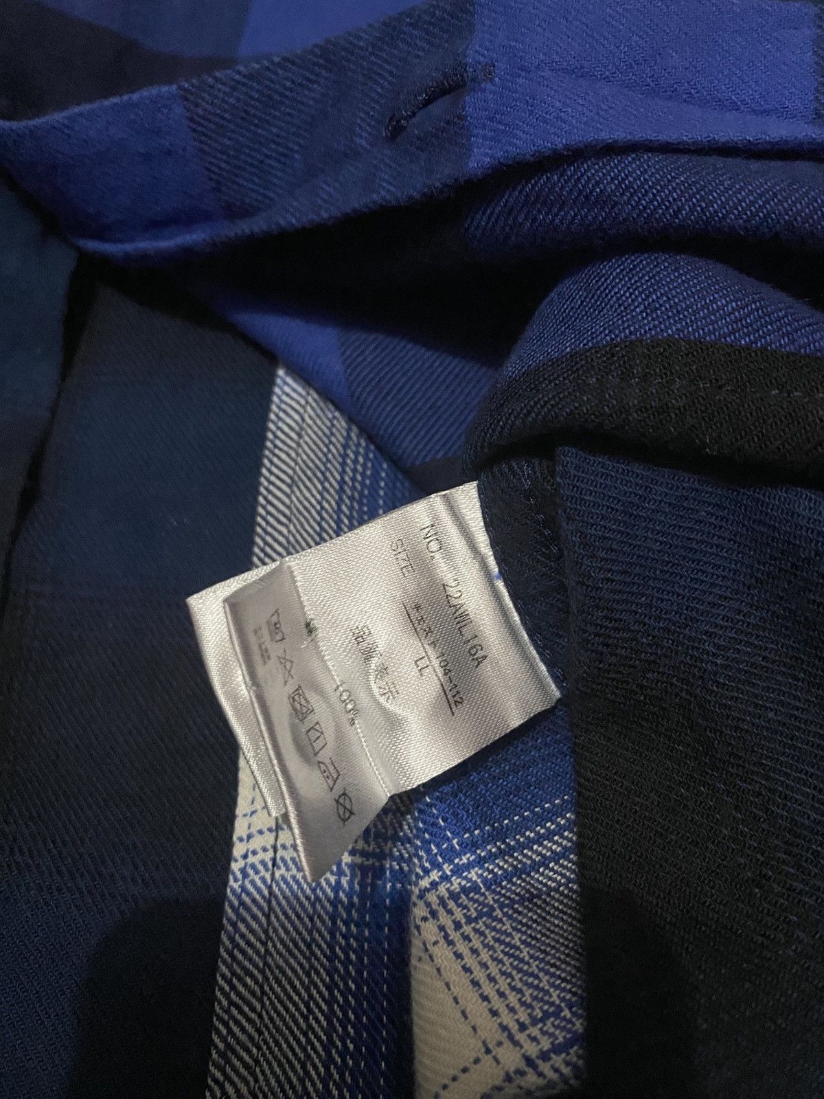 Designer × Flannel × Japanese Brand Veterano Patchwork ChipClip Flannel Size US XL / EU 56 / 4 - 9 Thumbnail