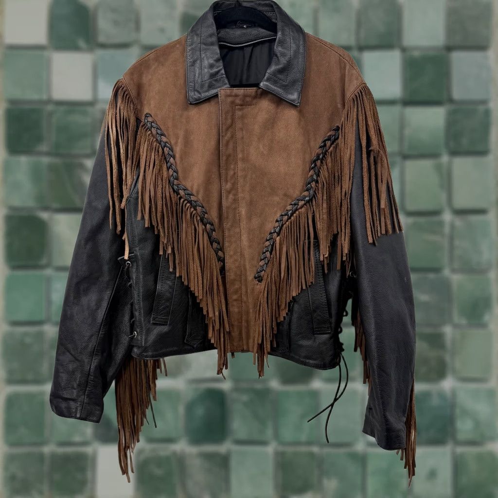 John Baner × Vintage Vintage John Baner Jeanswear Brown Genuine