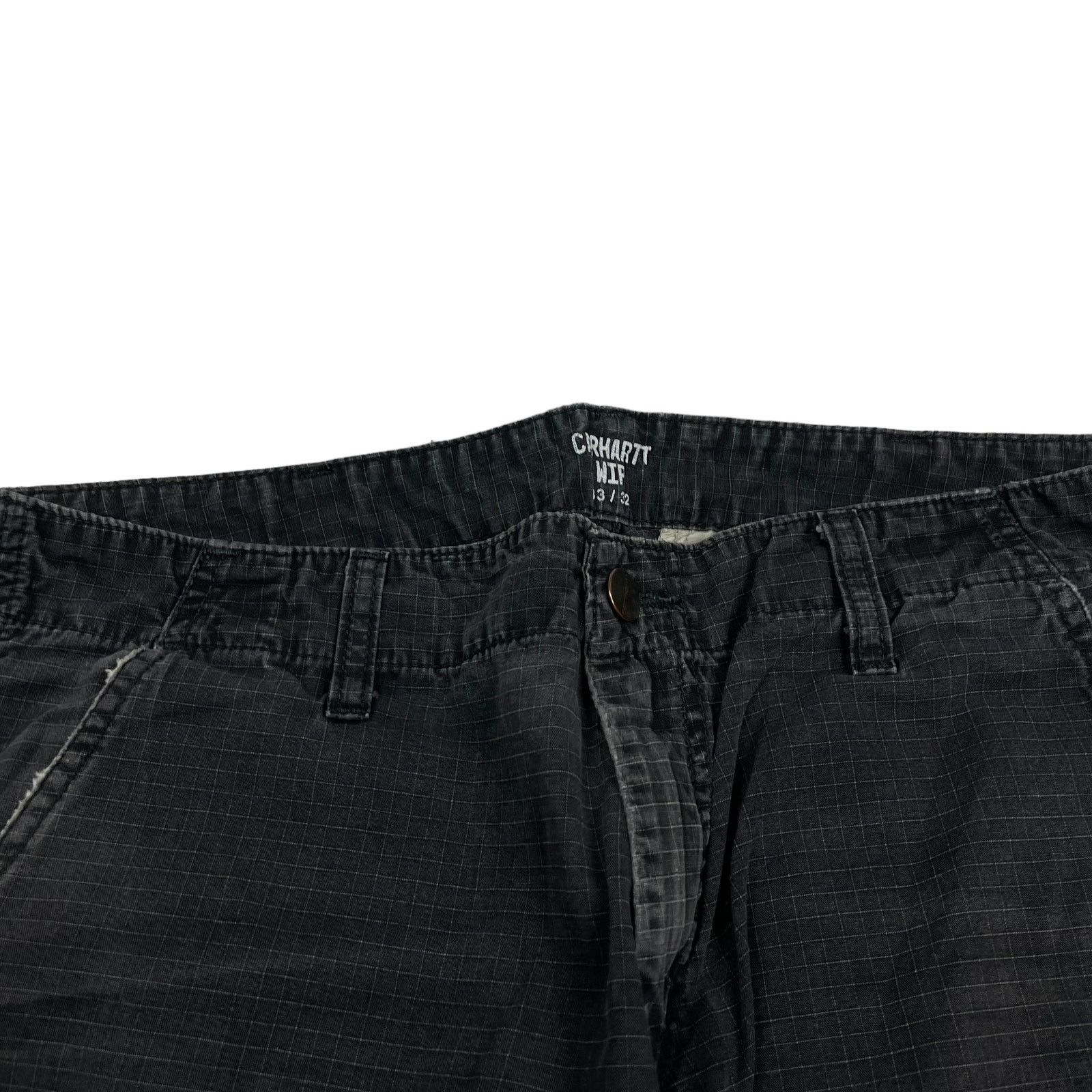 Carhartt Carhartt Men's Gray Cotton Regular Fit Cargo Pant Size 33x32 Size US 33 - 8 Thumbnail