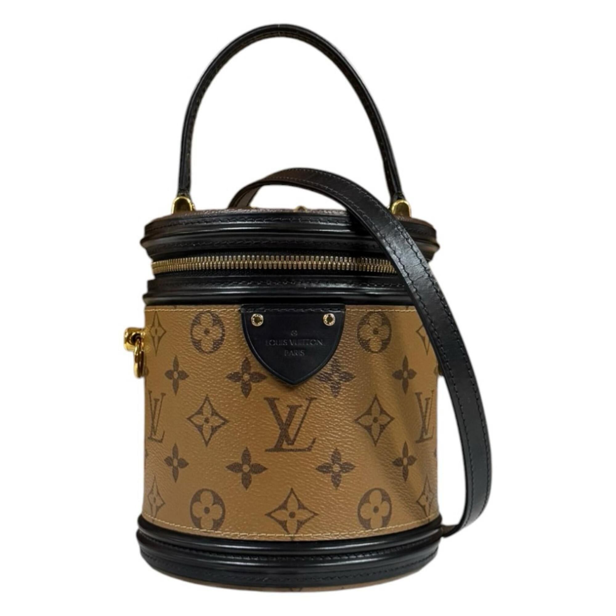 Louis Vuitton Louis Vuitton Cannes Monogram Reverse Shoulder Bag, M43986, Brown, Women's, LOUIS VUITTON, 2-way Size ONE SIZE - 1 Thumbnail