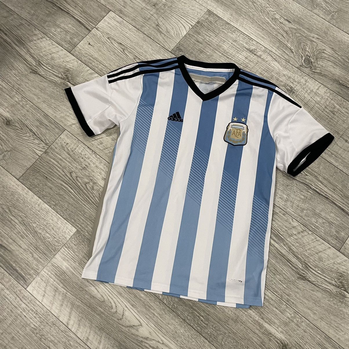 Vintage adidas Argentina AFA Messi shirt tee jersey Size US M / EU 48-50 / 2 - 1 Thumbnail