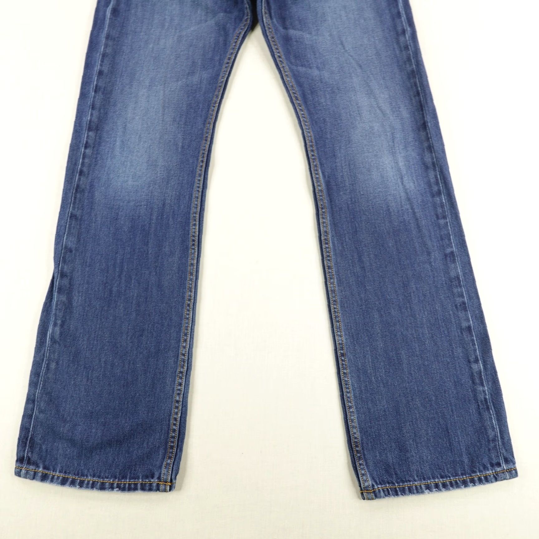Diesel VINTAGE Diesel Viker Jeans Mens 30x34 Denim Regular Straight Leg Blue 90s Grunge Button Fly Size US 30 / EU 46 - 3 Thumbnail