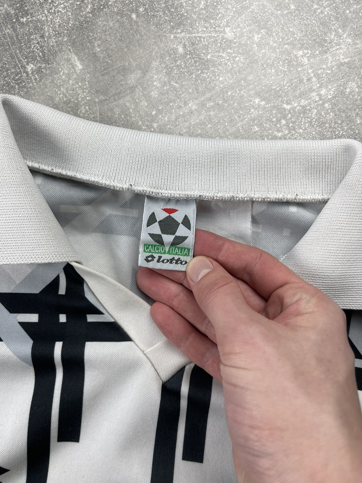 Lotto Sport Lotto Calcio Italia Vintage Football Jersey Black Longsleeve Size US L / EU 52-54 / 3 - 9 Thumbnail