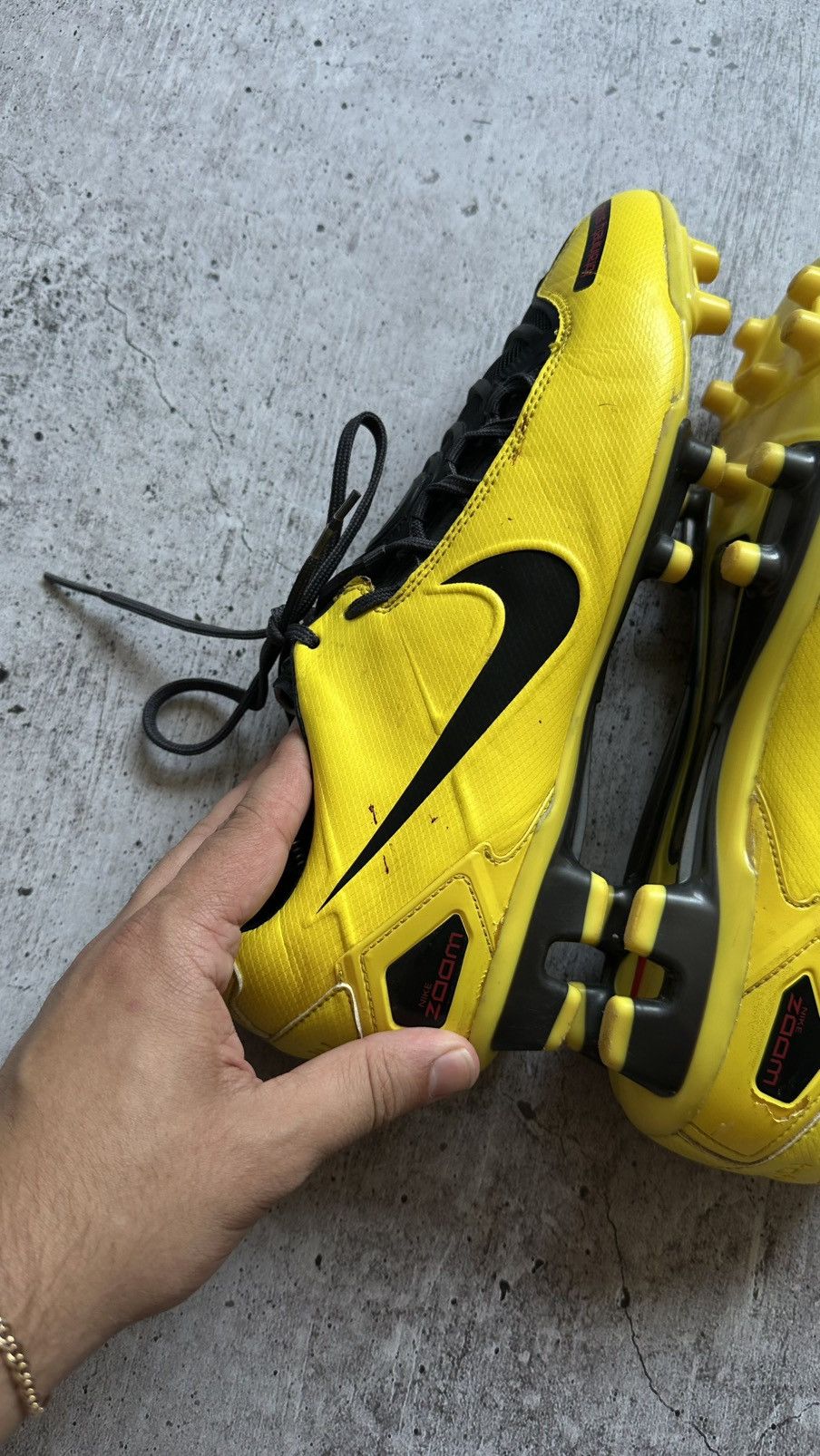 Nike 2007 Nike Total 90 Air Zoom FG Soccer Cleats Boots Size US 11 / EU 44 - 10 Thumbnail