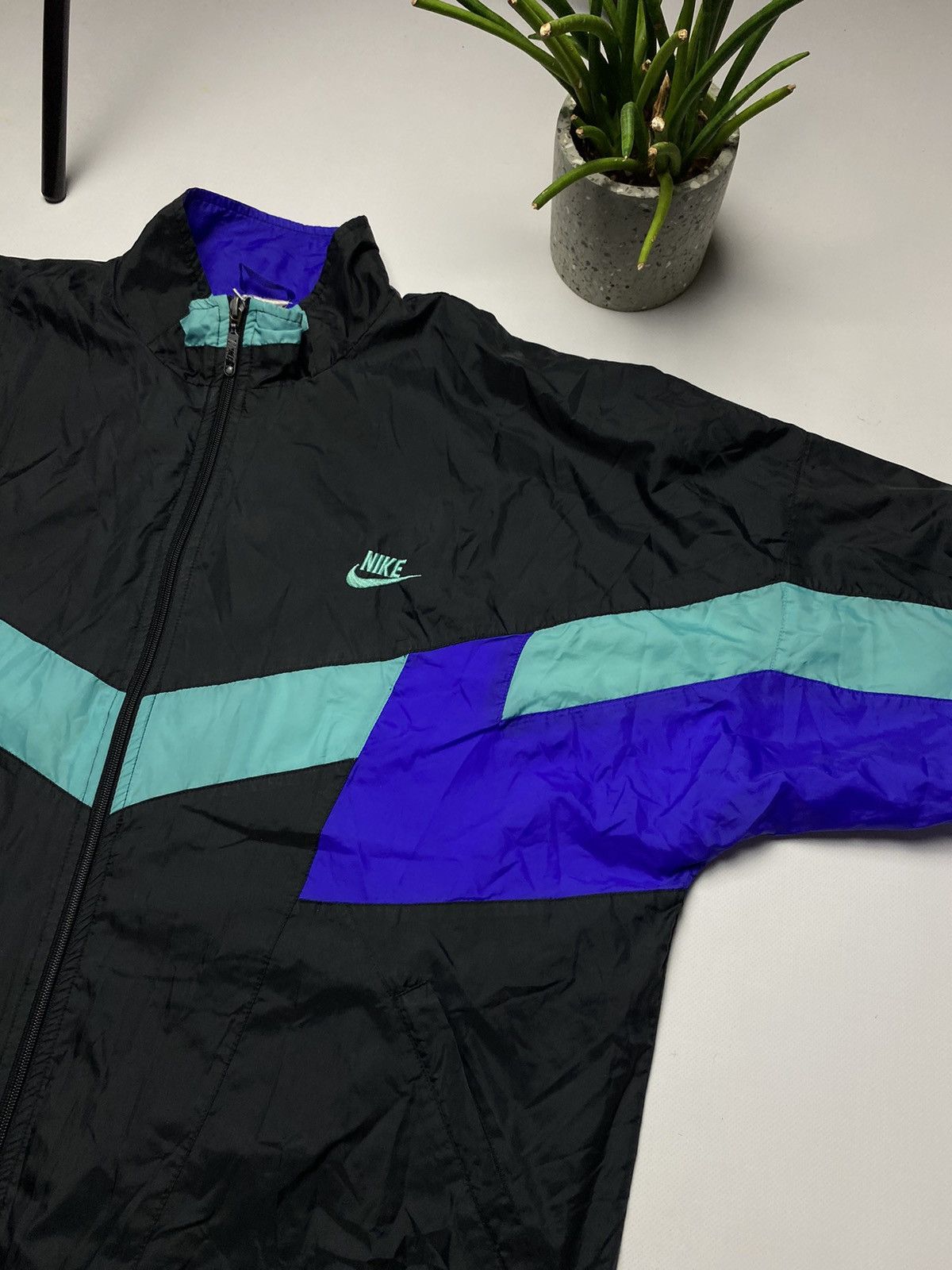 Nike × Vintage Nike vintage very rare jacket y2k Size US L / EU 52-54 / 3 - 5 Thumbnail