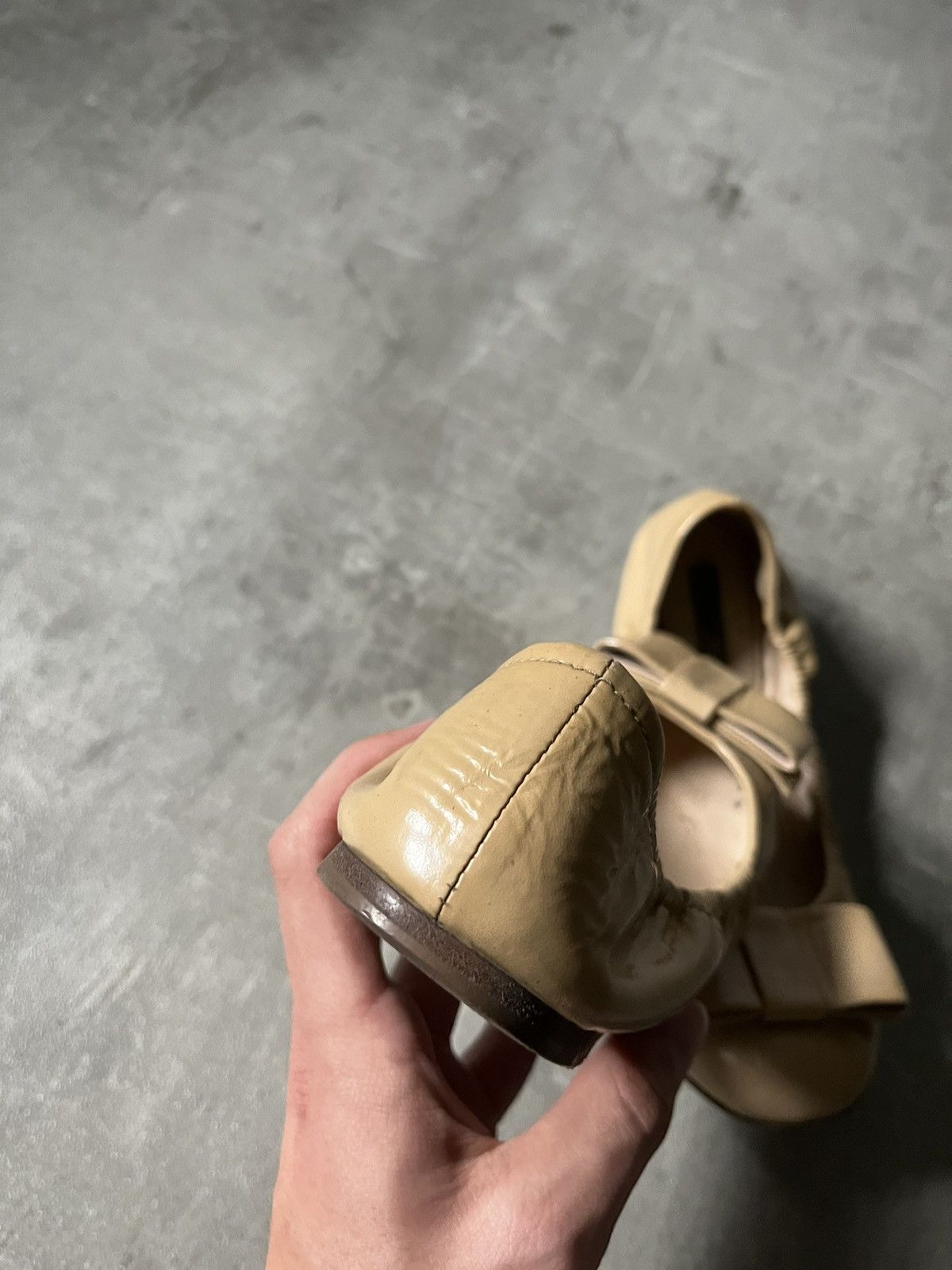 Prada Prada ballet yellow cream vintage women shoes Size US 9.5 / IT 39.5 - 10 Thumbnail