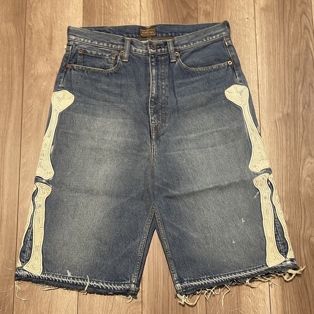 Kapital Kapital Bone Shorts Size US 34 / EU 50 - 1 Thumbnail