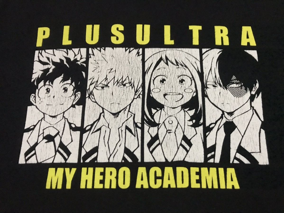 Anime My Hero Academia Plus Ultra Tee Size M Size US M / EU 48-50 / 2 - 3 Thumbnail