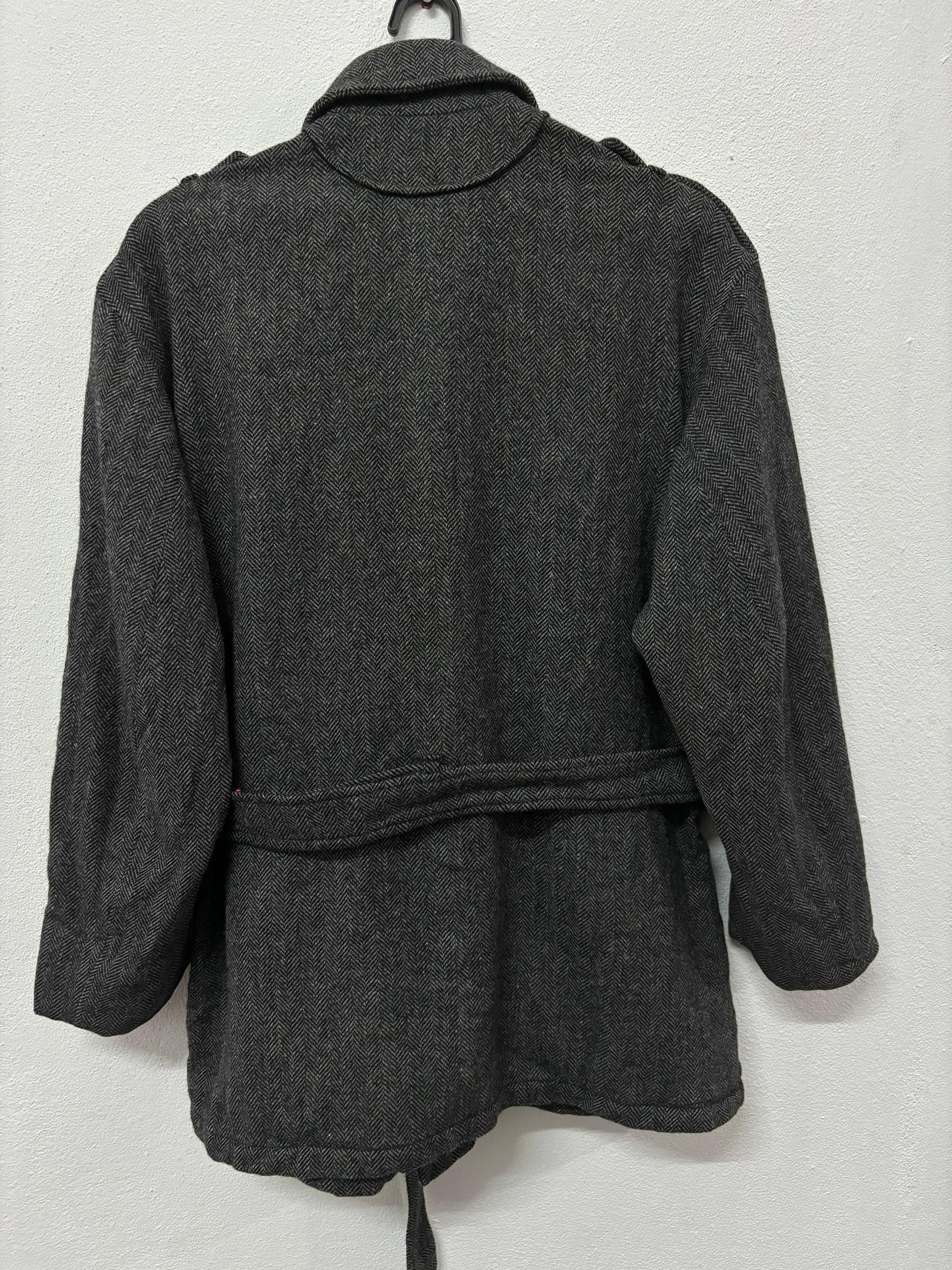 Alfred Dunhill Dunhill London Vintage Harringbone Wool Jacket Size US L / EU 52-54 / 3 - 2 Thumbnail