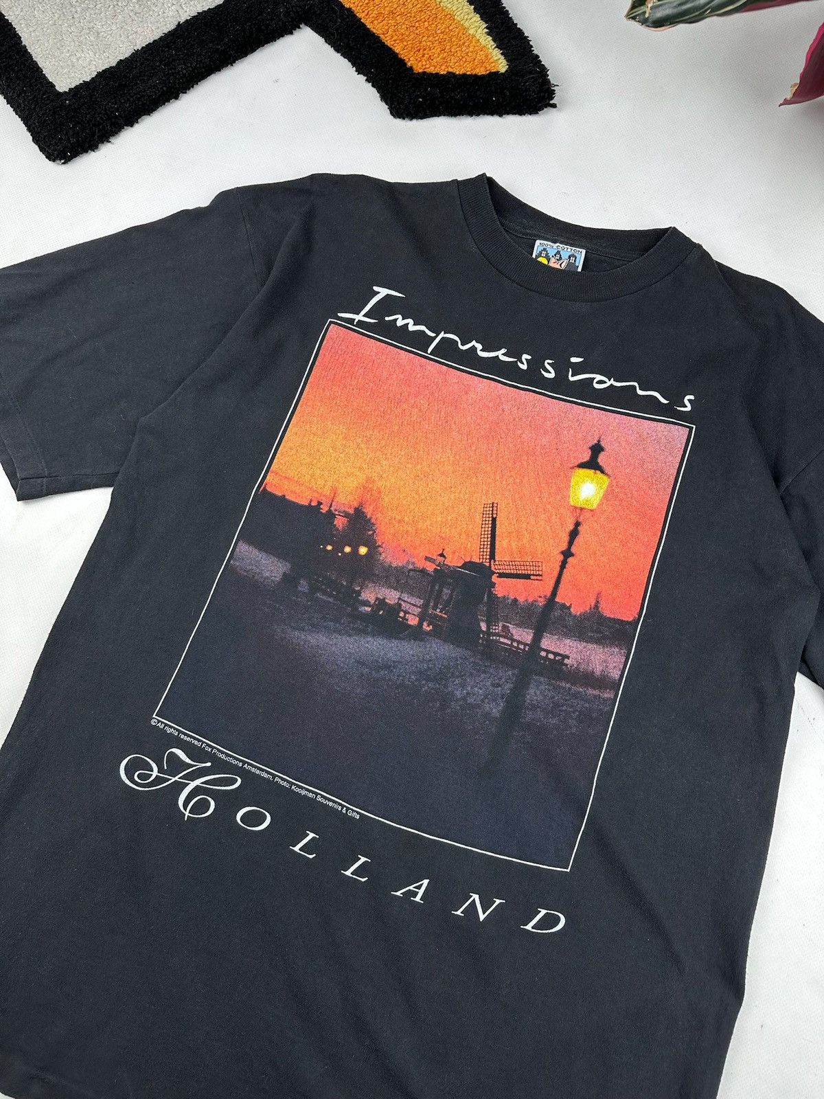 Band Tees × Vintage Vintage impressionism Art TShirt Holland like Salvador Dali Size US L / EU 52-54 / 3 - 2 Thumbnail