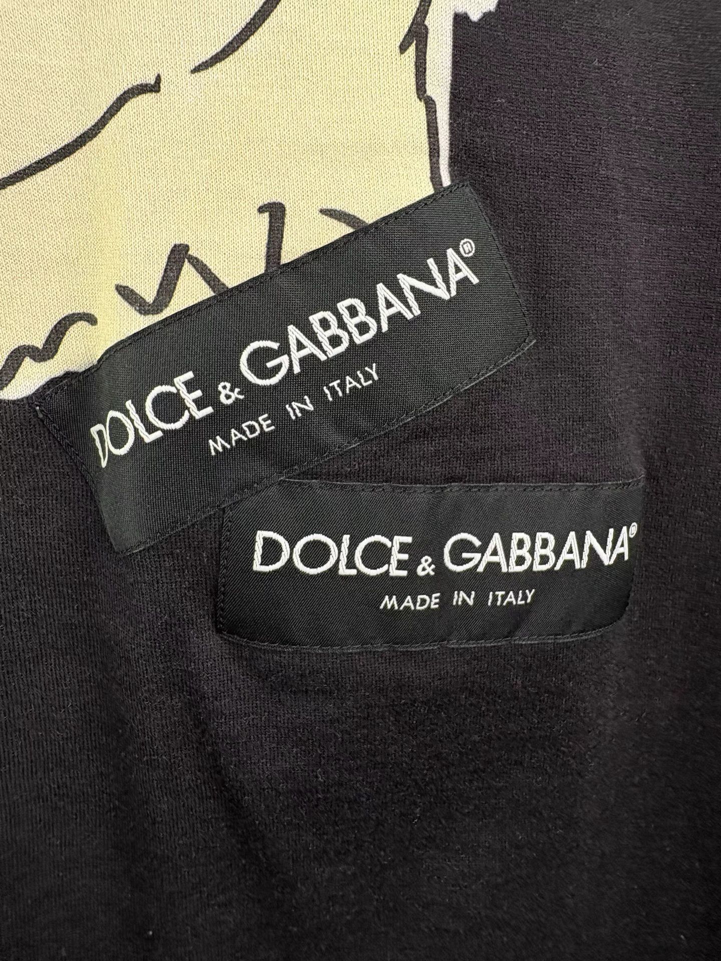 Dolce & Gabbana DOLCE&GABBANA Crown Puppy Short Sleeve K1 Size US XL / EU 56 / 4 - 3 Thumbnail