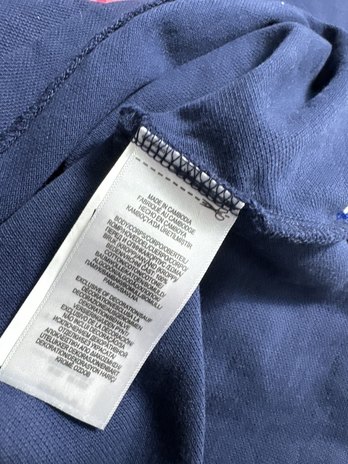 Polo Ralph Lauren Polo Ralph Lauren Big Logo Polo Shirt Navy Vintage Size S Size US S / EU 44-46 / 1 - 7 Thumbnail