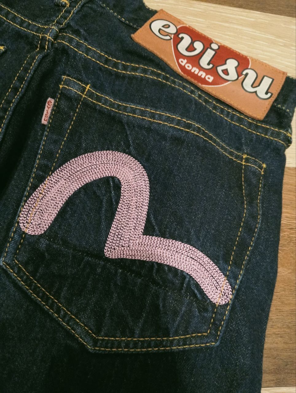 Evisu EVISU DONNA SELVEDGE JEANS - SIZE 28 Size 28" / US 6 / IT 42 - 5 Thumbnail