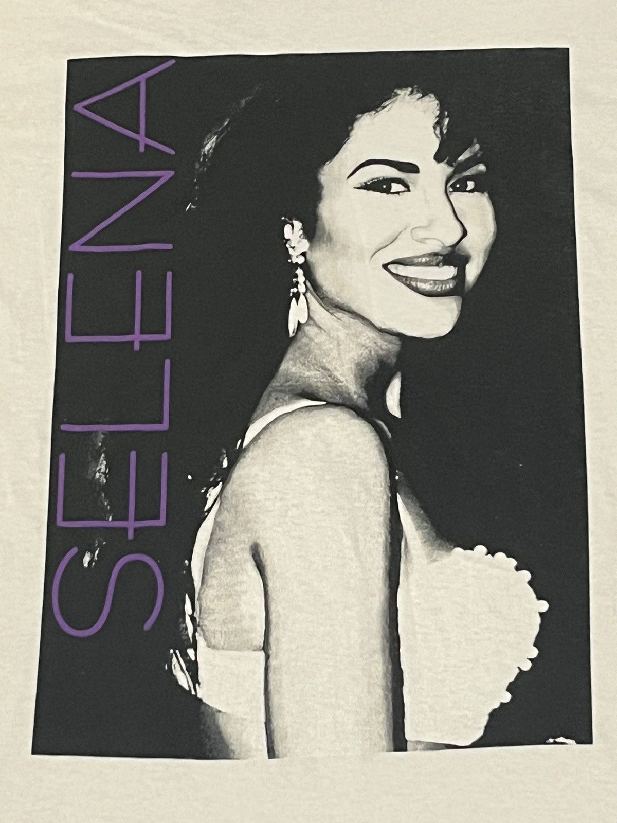 Band Tees Selena White Tee Shirt Size Medium Size US M / EU 48-50 / 2 - 2 Thumbnail