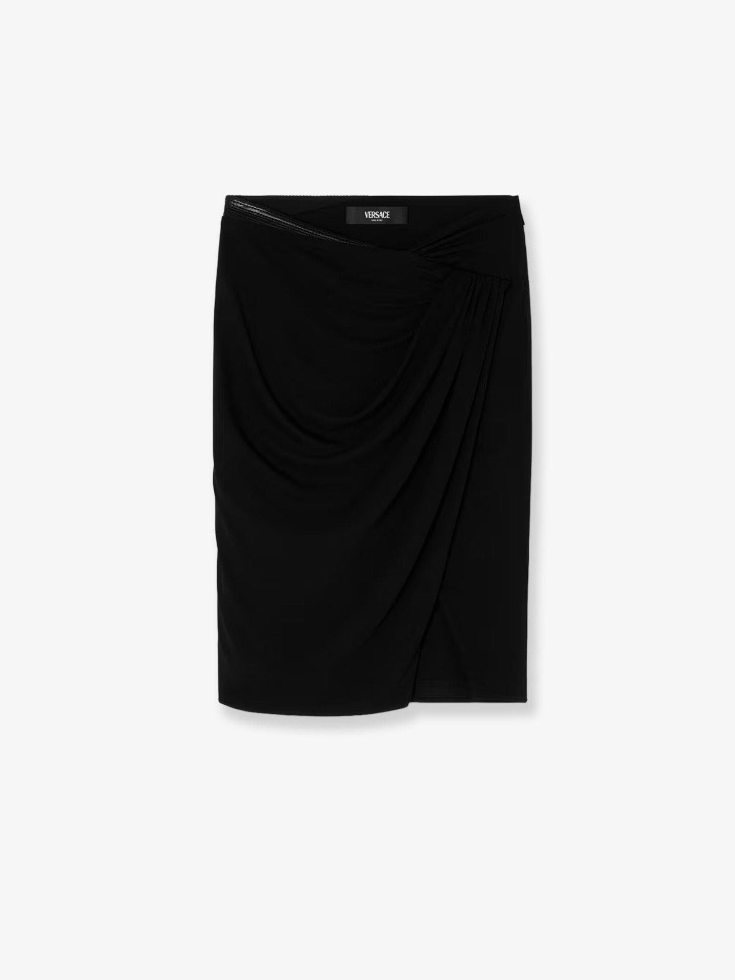 Versace Stretch Viscose Midi Skirt Size 28" / US 6 / IT 42 - 1 Thumbnail