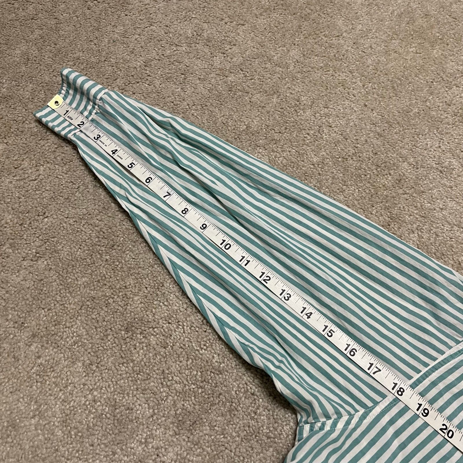 Gap Gap Green/White Striped Preppy Button Up Small Size US S / EU 44-46 / 1 - 7 Thumbnail